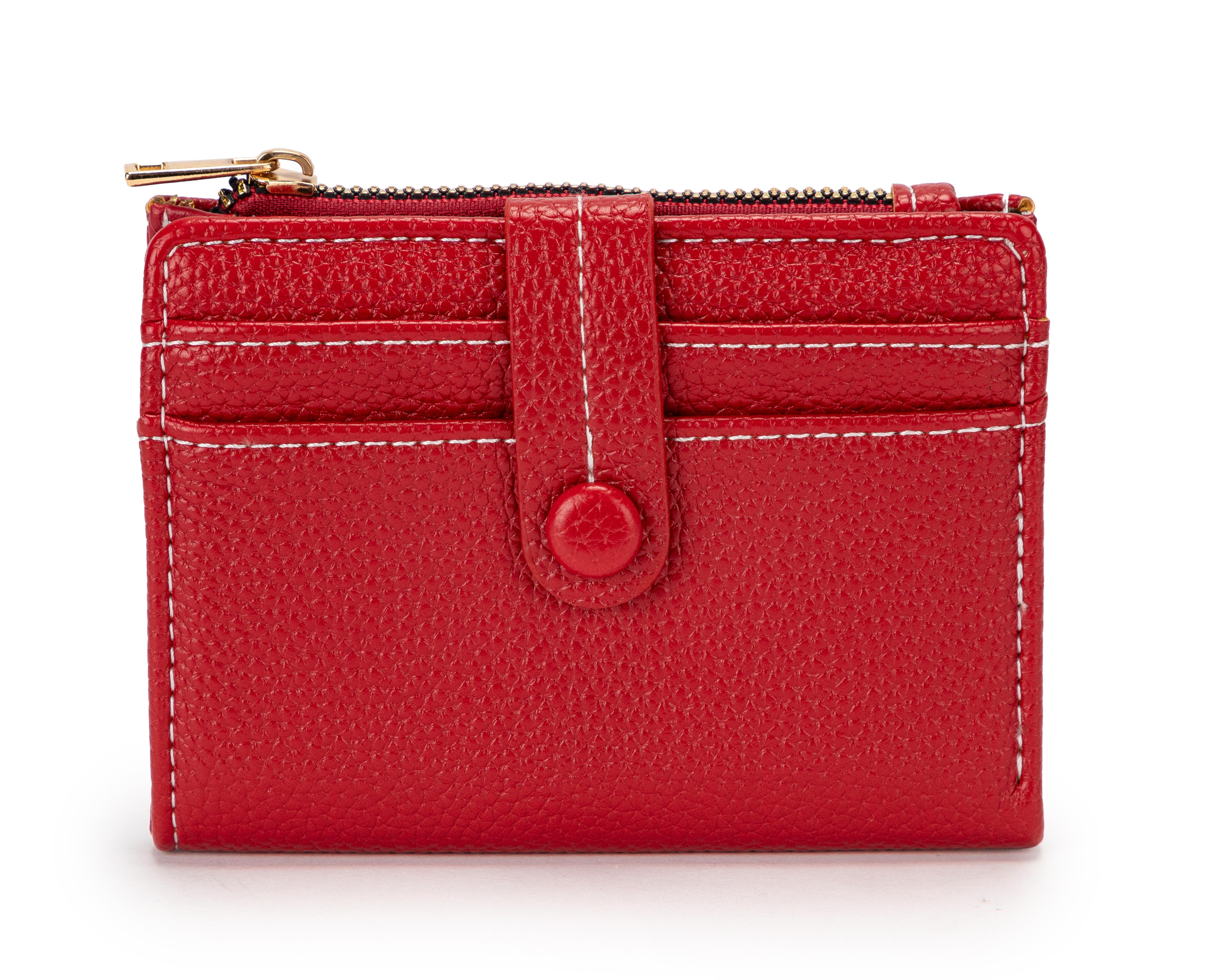 Foto 1 | Monedero para Mujer Sahara Rojo
