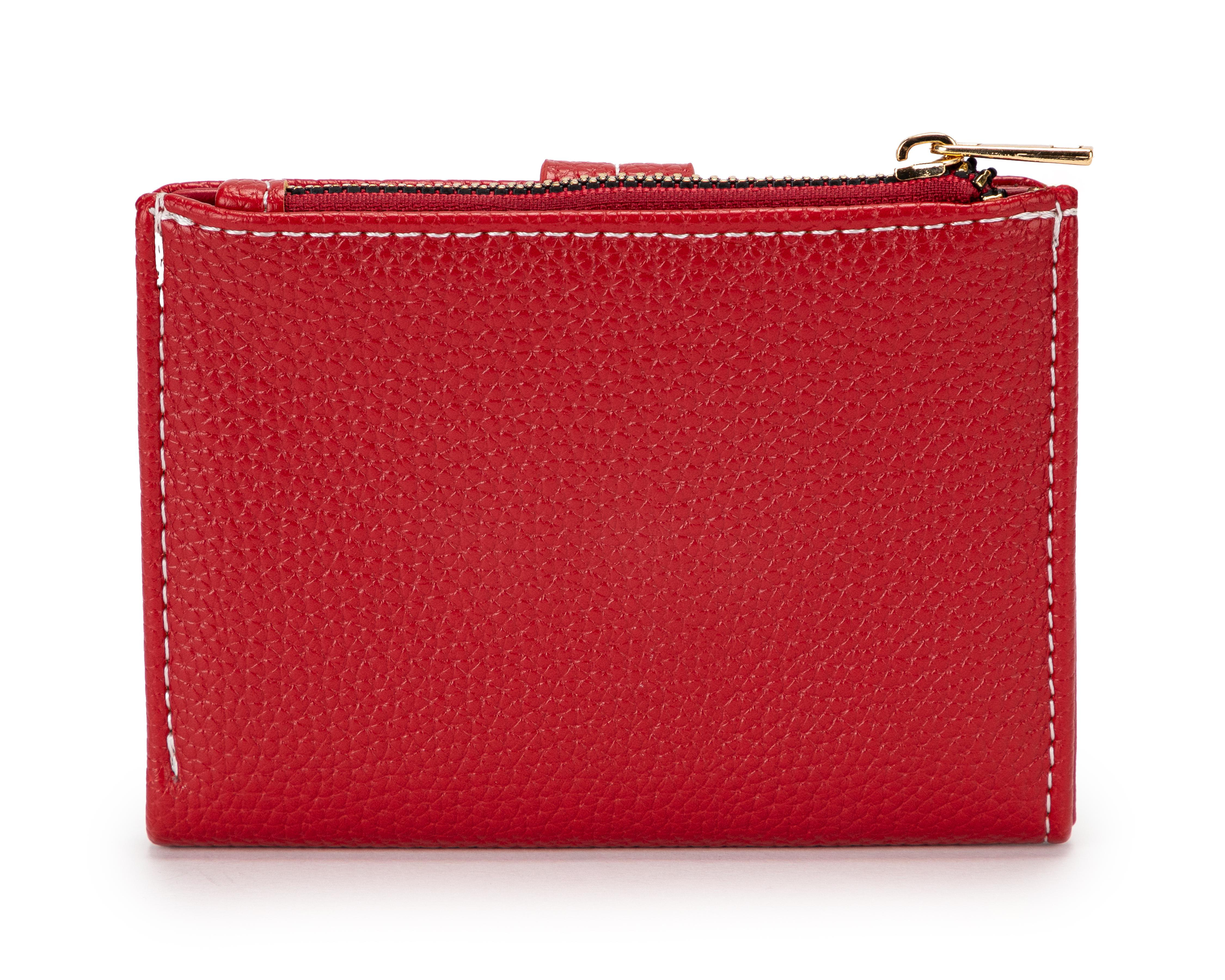 Foto 3 | Monedero para Mujer Sahara Rojo