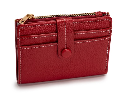 Foto 5 | Monedero para Mujer Sahara Rojo