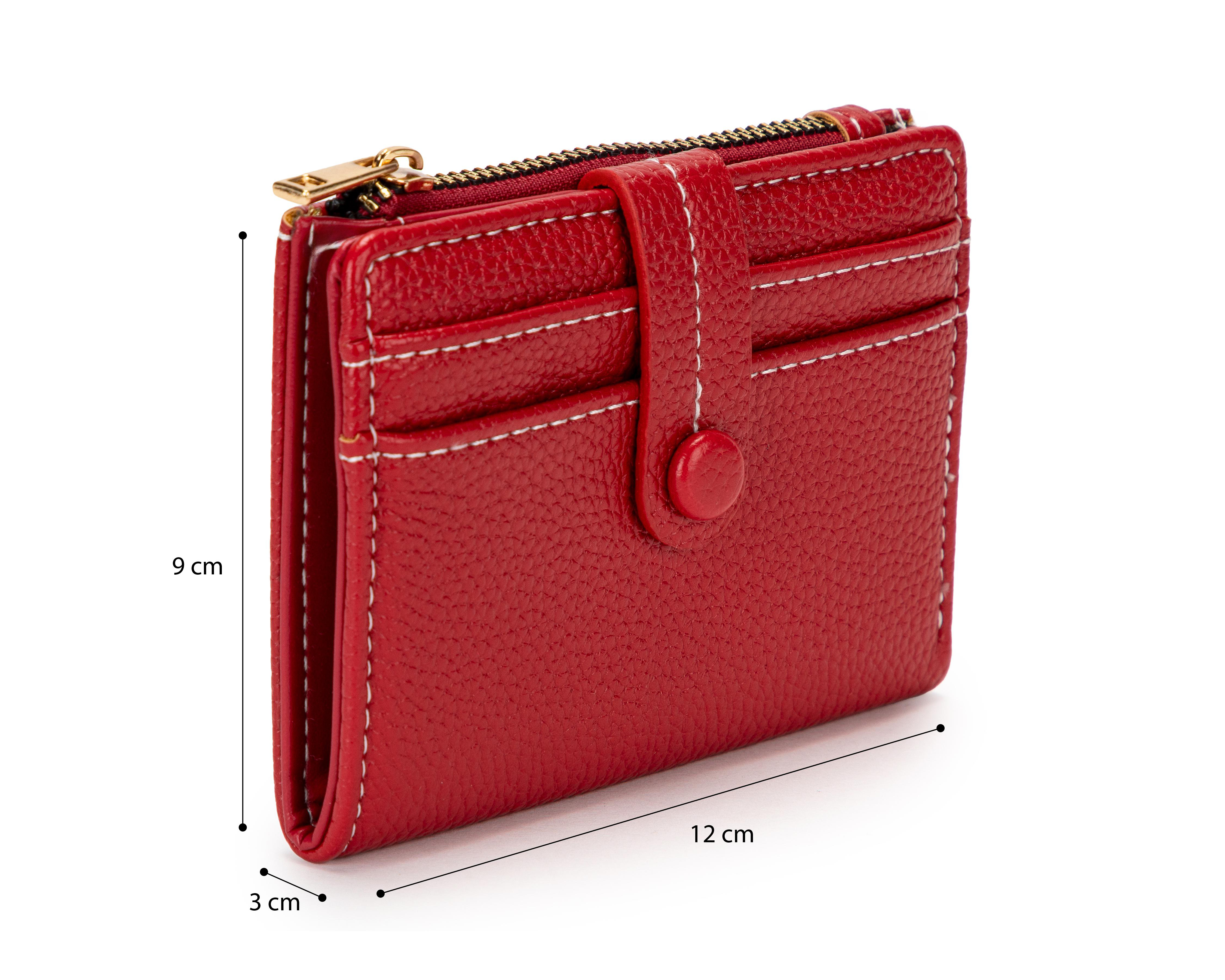 Foto 6 | Monedero para Mujer Sahara Rojo