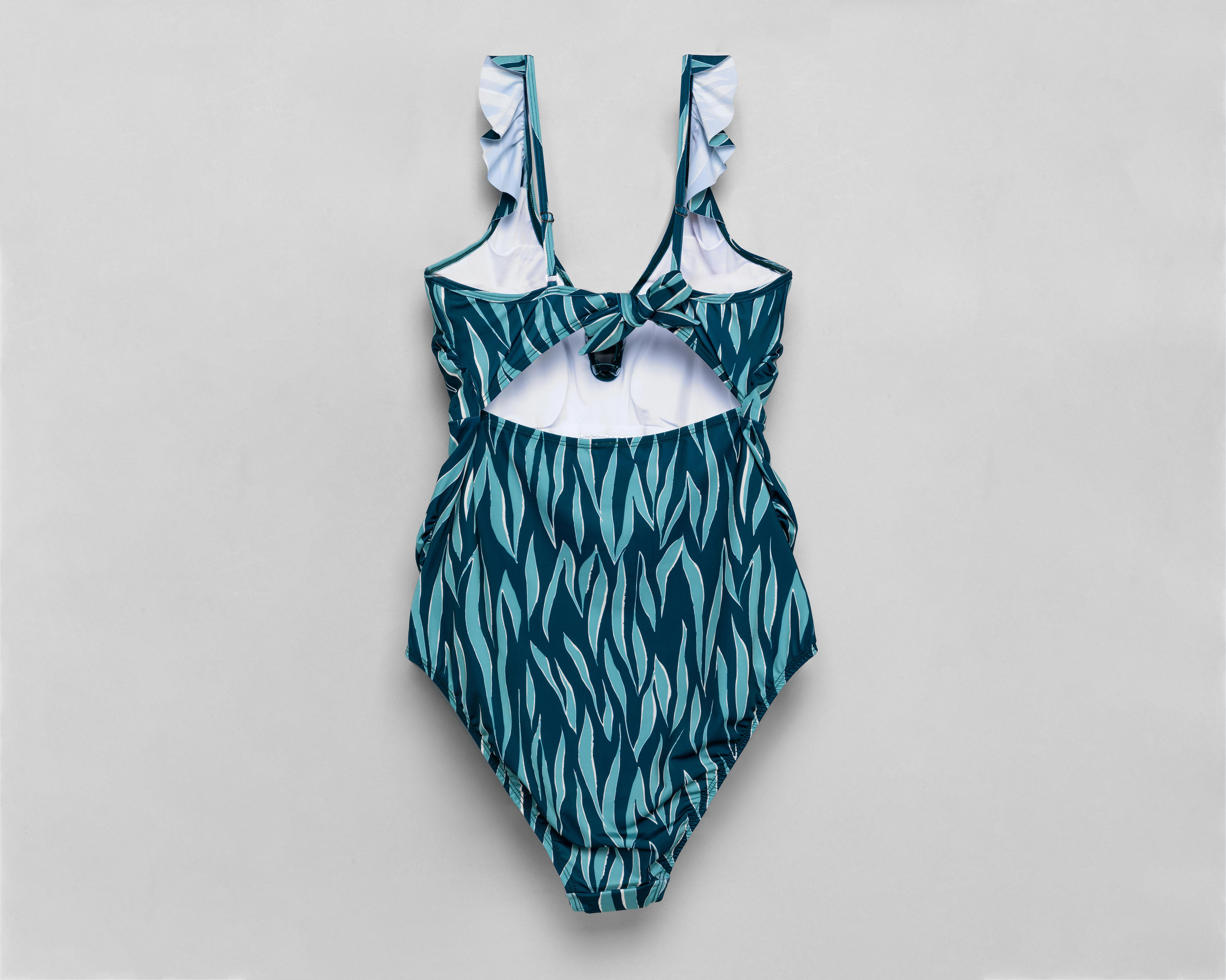 Foto 3 pulgar | Traje de Baño de Maternidad Mamá Bella Estampado