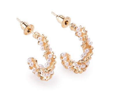 Foto 2 | Aretes Bebe Dorados 5 Pares
