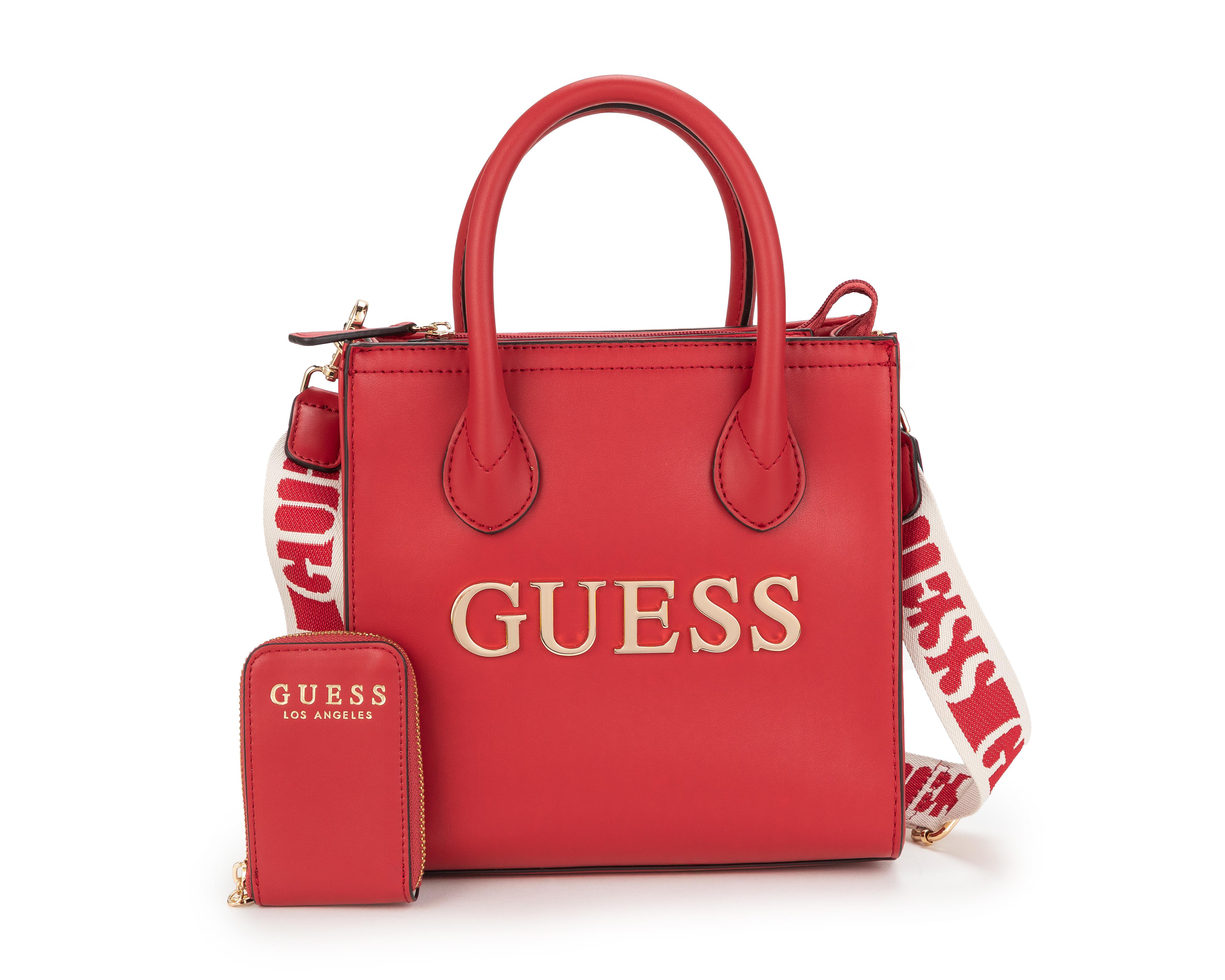 Foto 1 | Bolsa de Mano Guess Caracara con Tarjetero