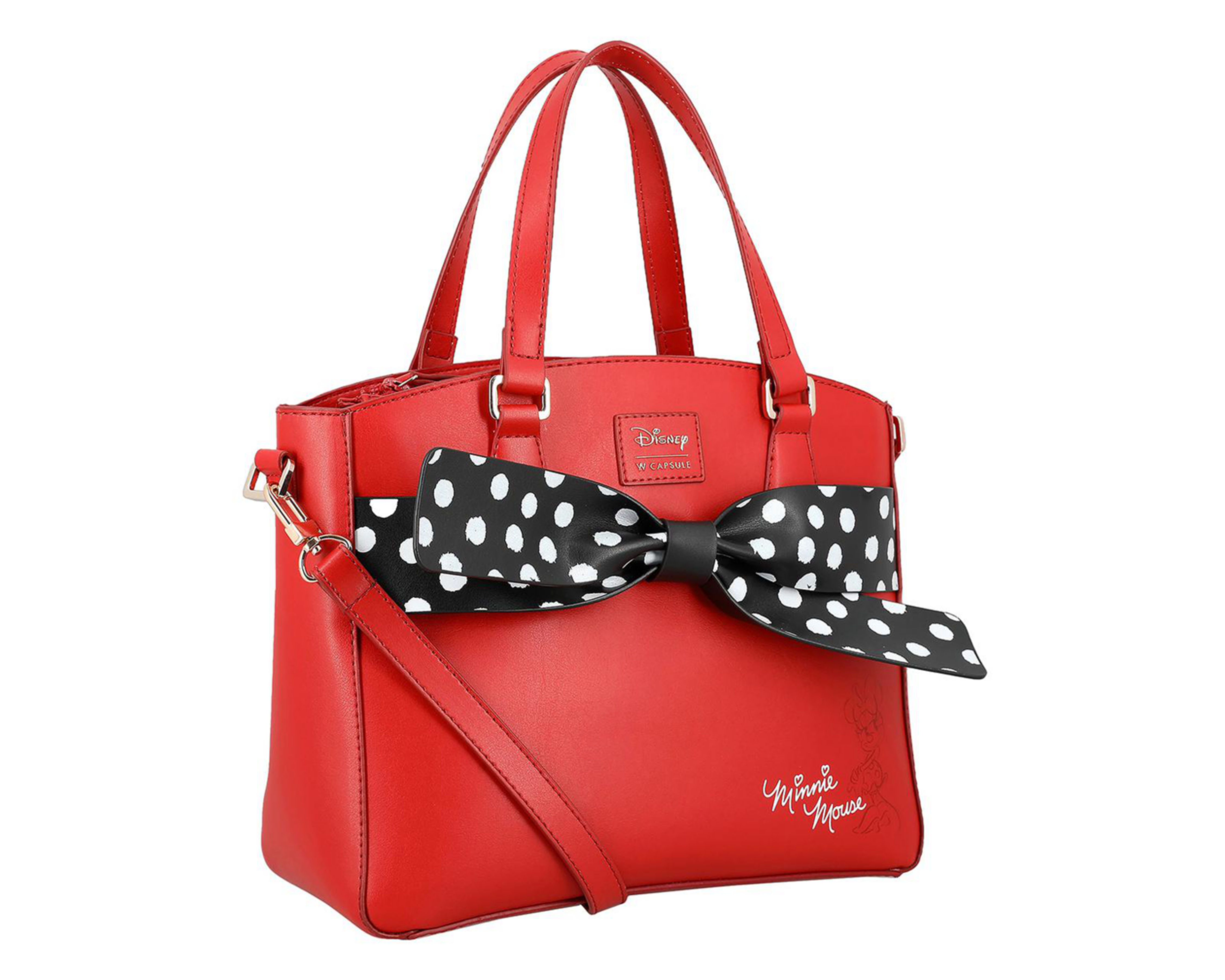 Foto 4 pulgar | Bolsa de Hombro W Capsule Disney Minnie Mouse