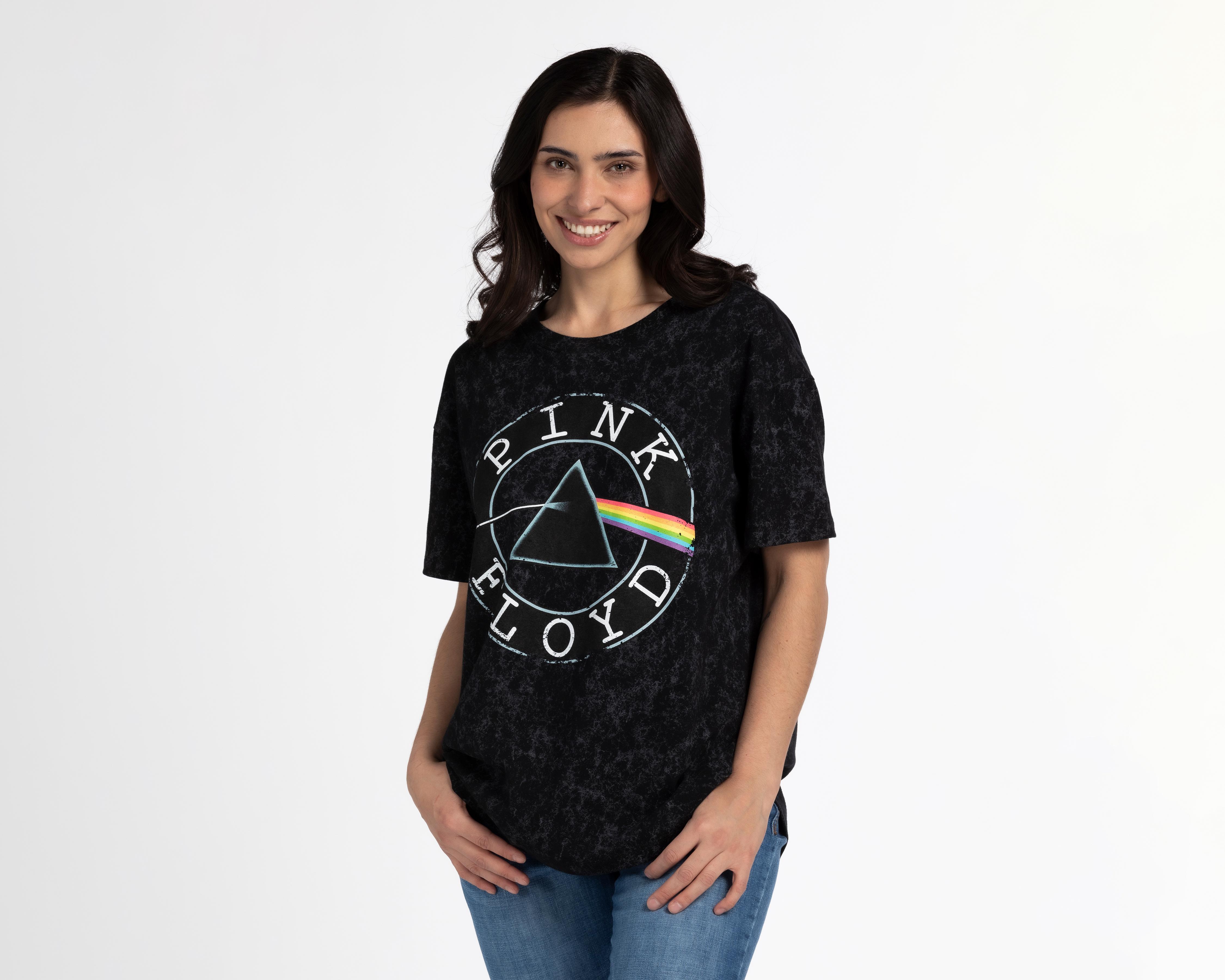 Playera pink best sale floyd mujer