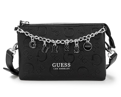 Foto 2 | Bolsa Cruzada Guess Amarantha con Monedero