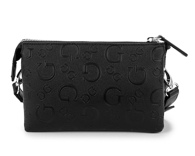 Foto 4 | Bolsa Cruzada Guess Amarantha con Monedero