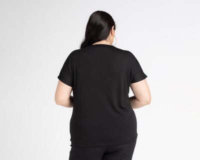 Foto 3 | Playera Sahara Manga Corta con Pedrería