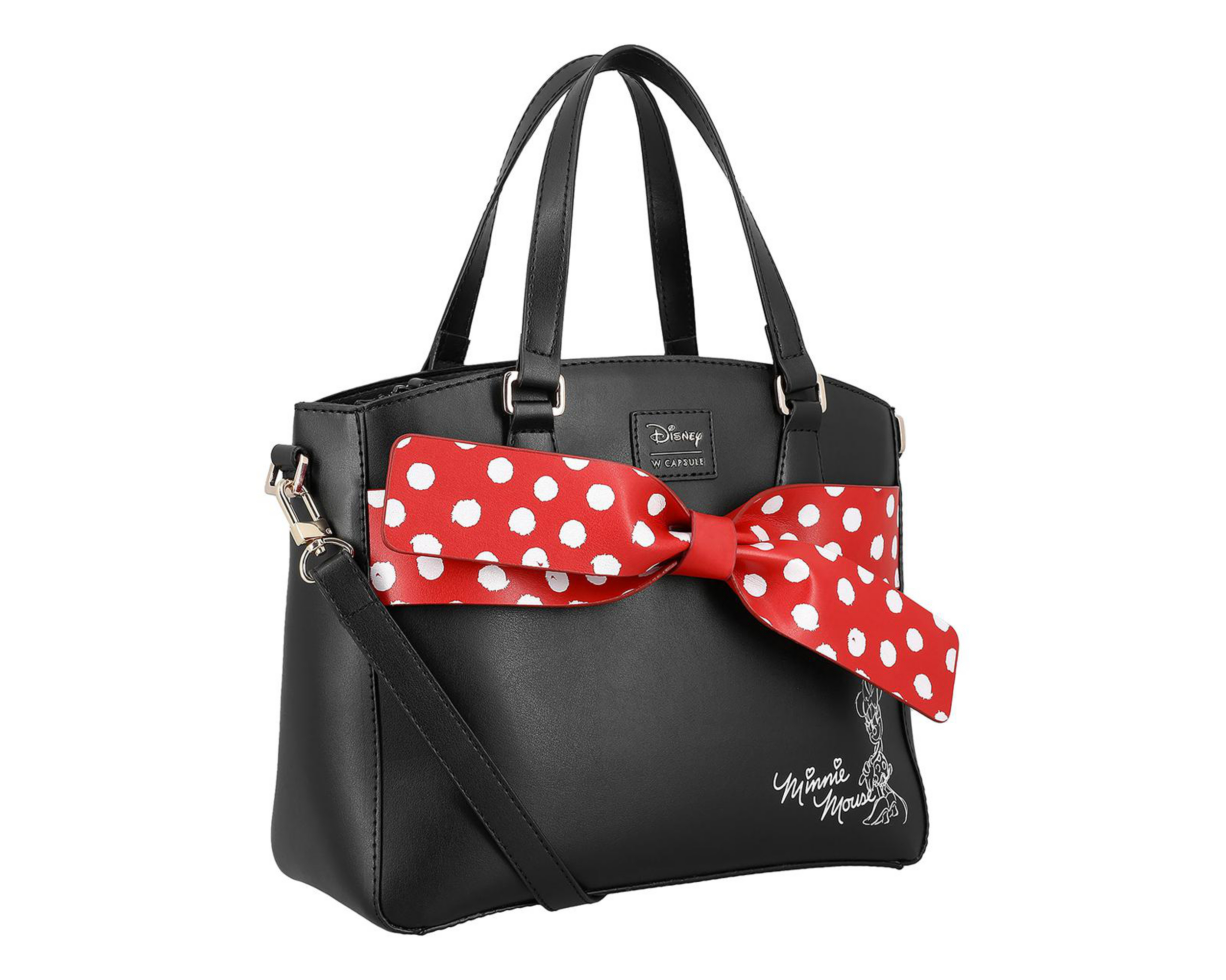 Foto 4 pulgar | Bolsa de Hombro W Capsule Disney Minnie Mouse