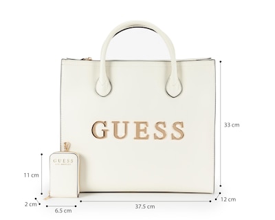 Foto 6 | Bolsa de Hombro Guess con Monedero