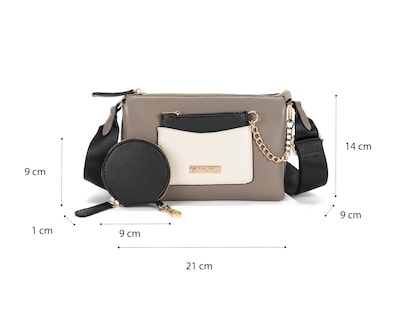 Foto 6 | Bolsa Cruzada Sahara con Monedero