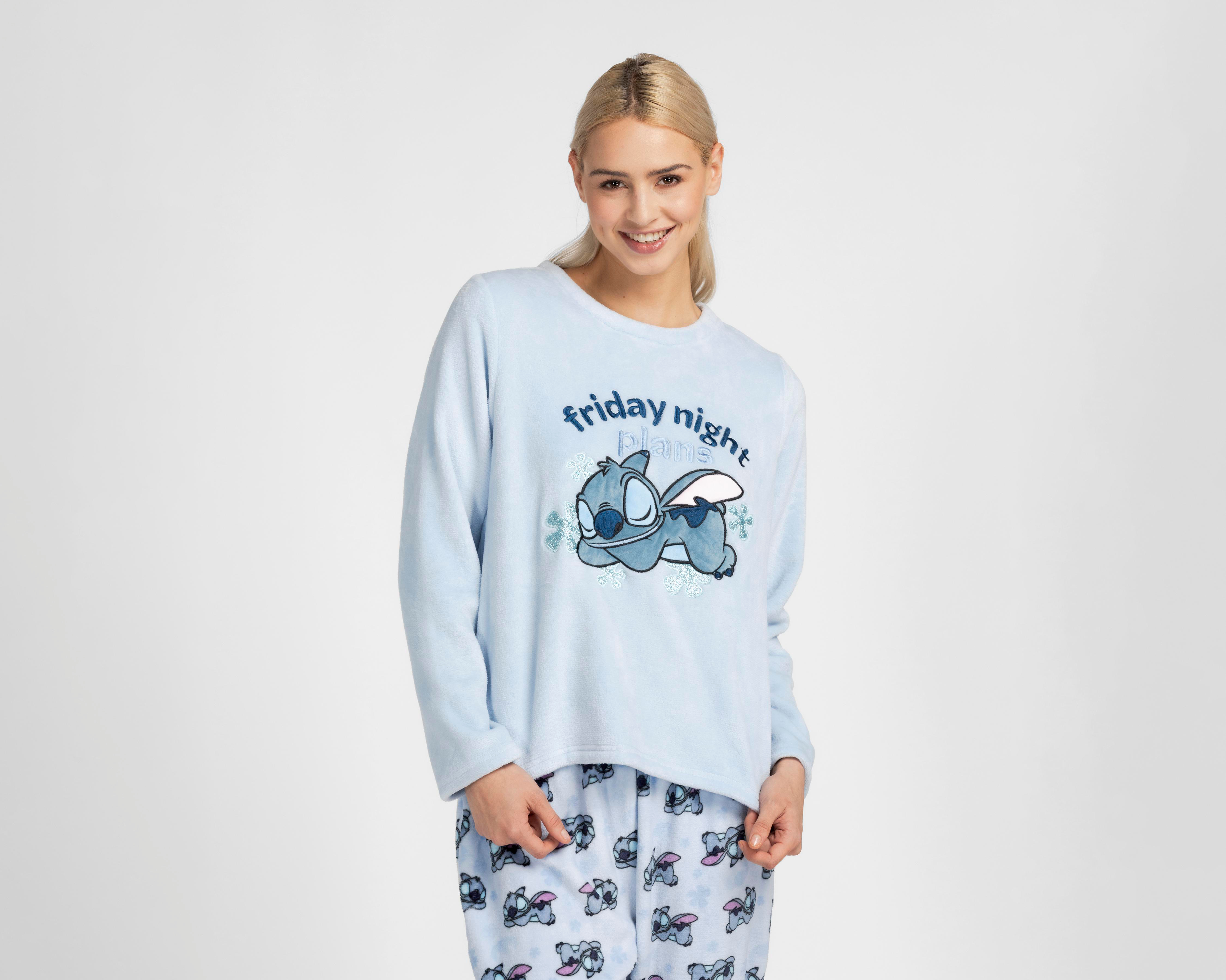 Foto 4 pulgar | Pijama Disney para Mujer 2 Piezas