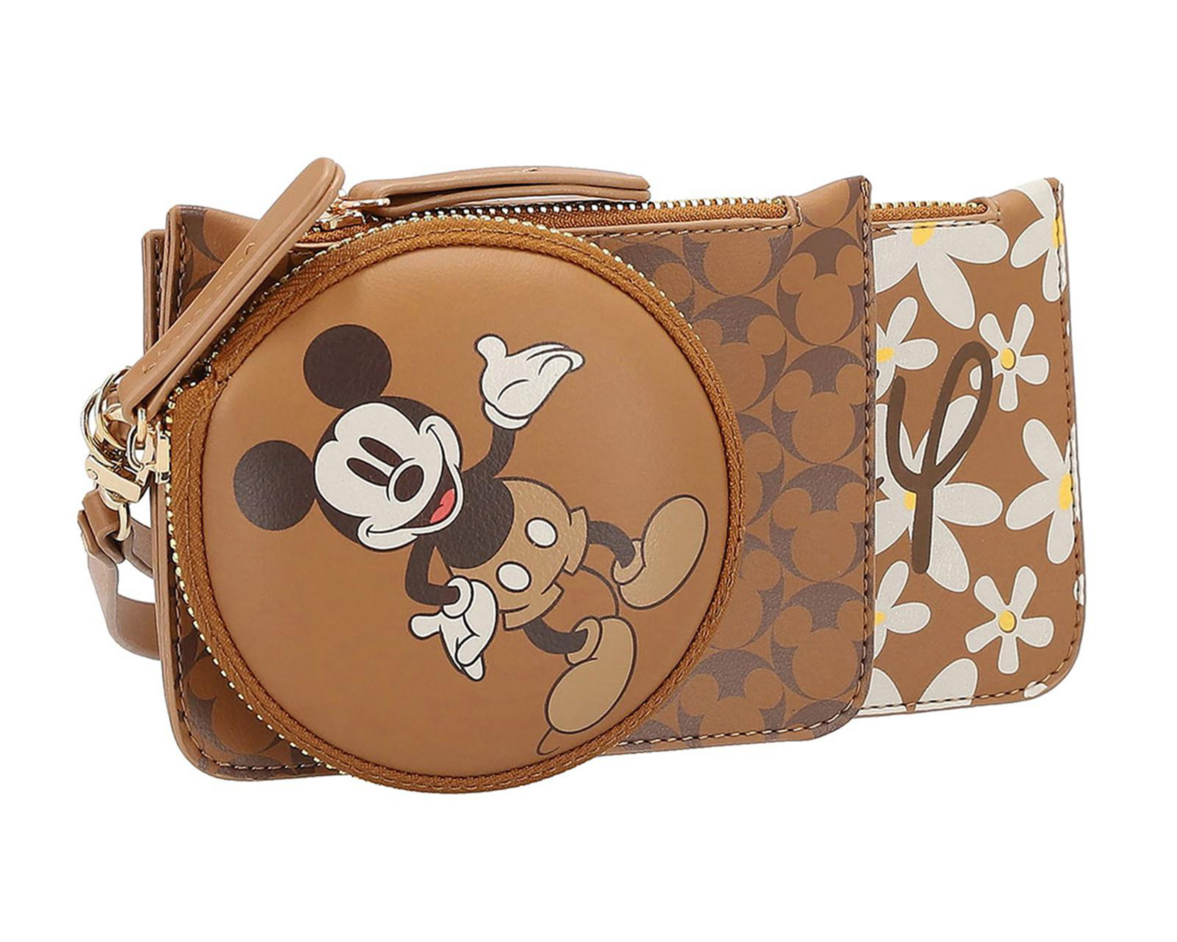 Foto 4 pulgar | Monedero W Capsule Disney Mickey Mouse 4 Piezas