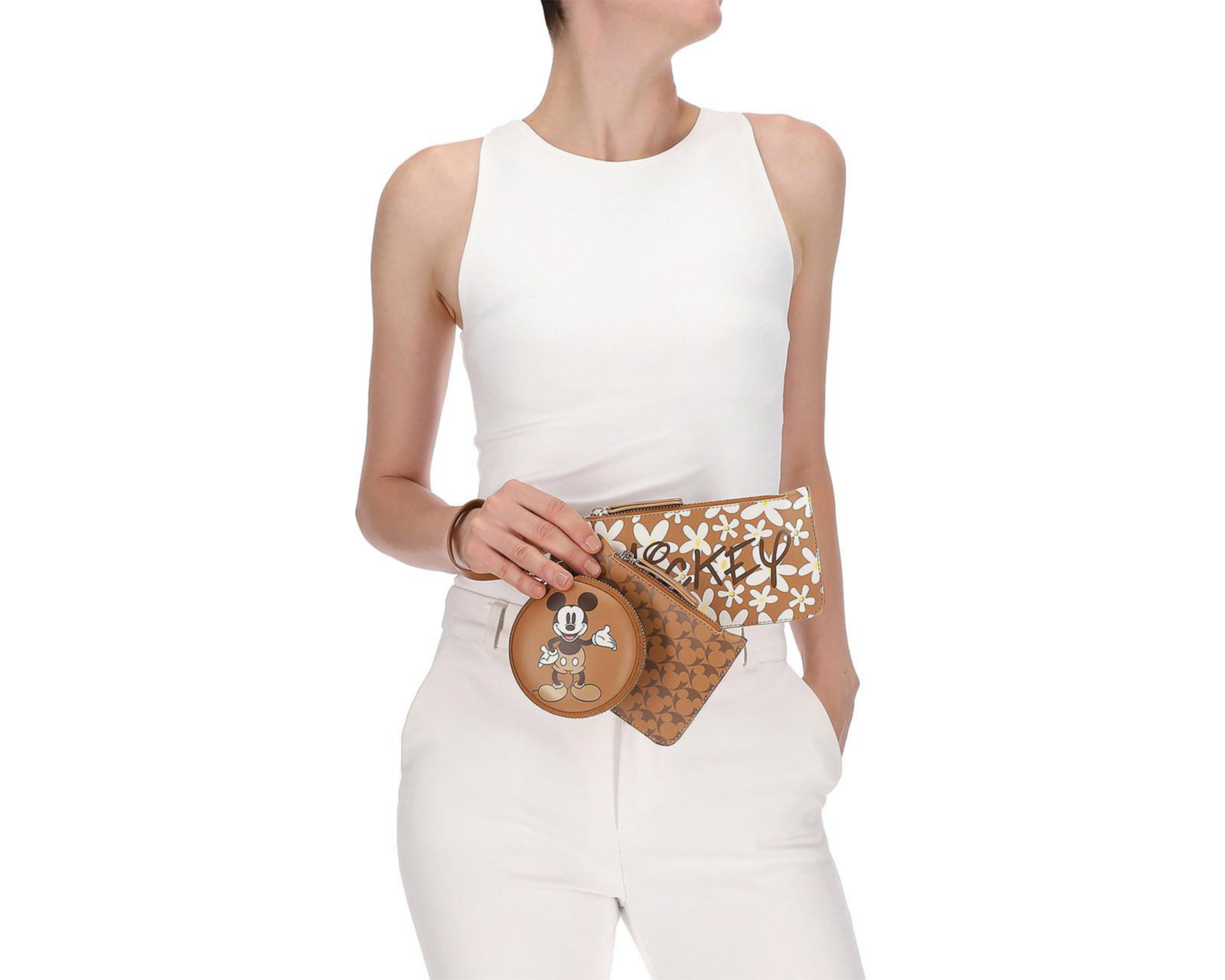 Foto 5 | Monedero W Capsule Disney Mickey Mouse 4 Piezas