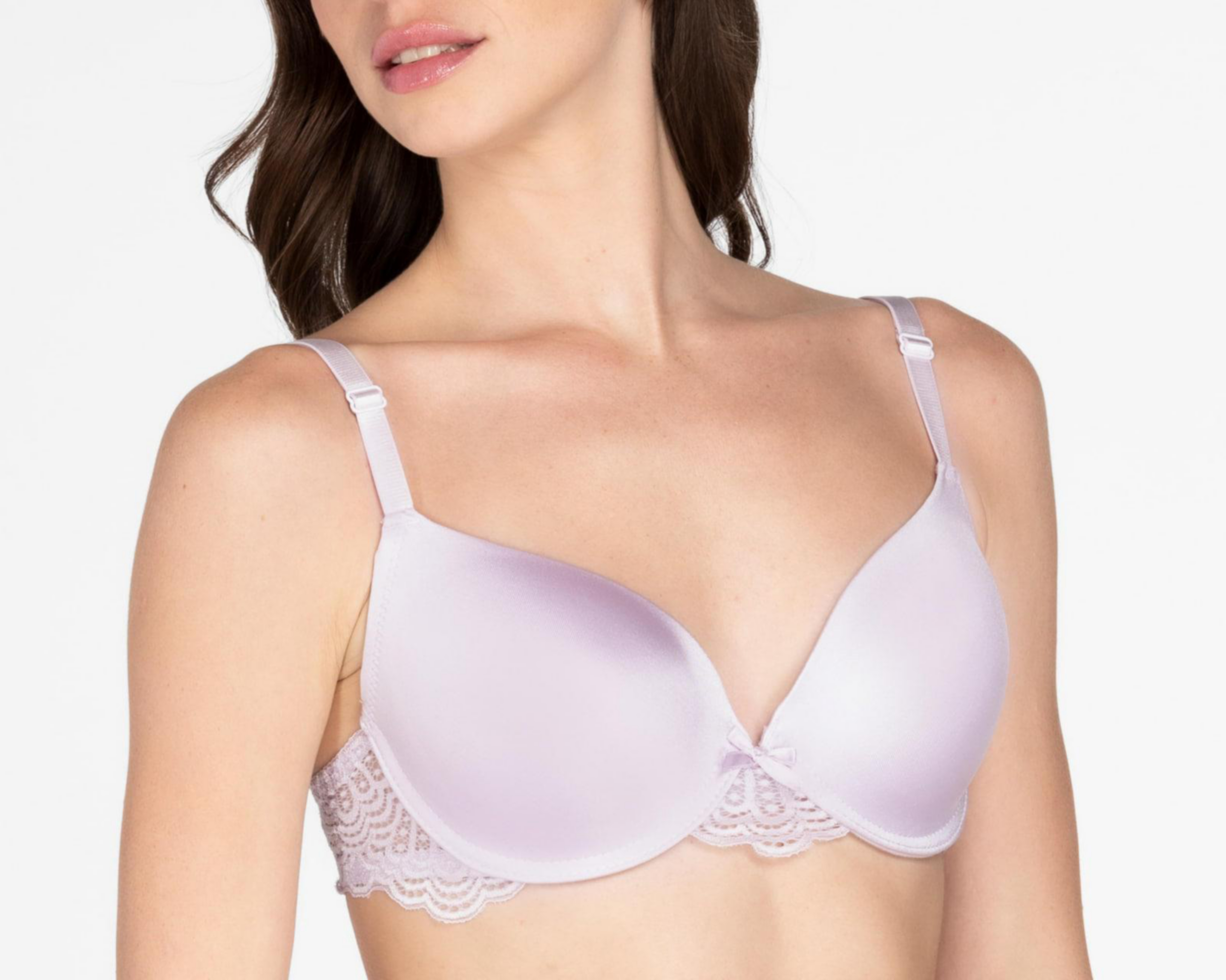 Foto 3 | Coordinado de Microfibra Carnival Copa Completa para Mujer 2 Pack