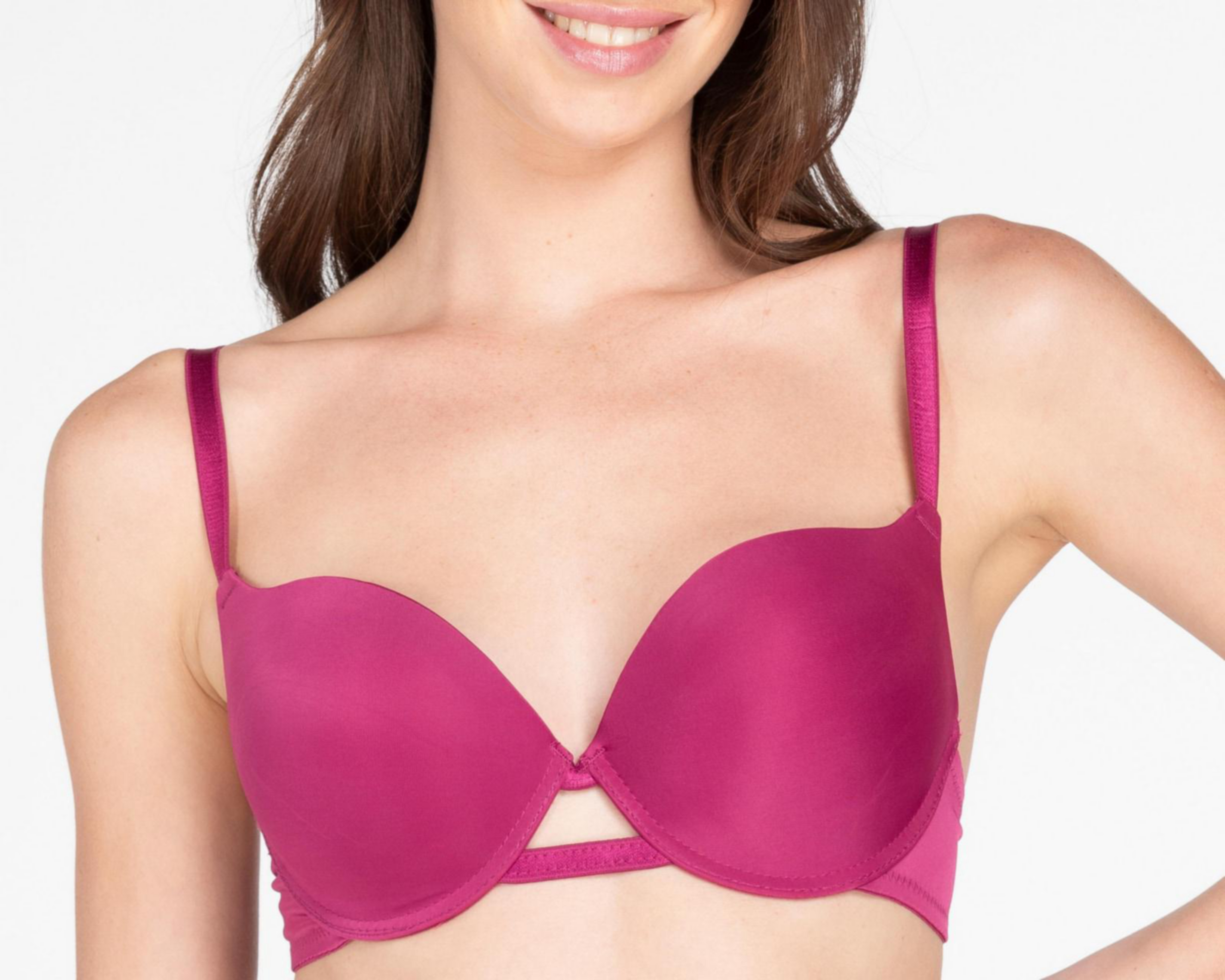 Foto 3 | Coordinado de Microfibra Carnival Copa Completa para Mujer 2 Pack