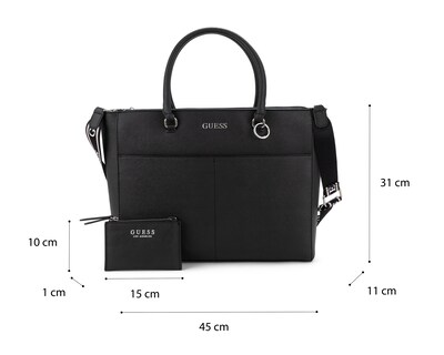 Foto 6 | Bolsa de Hombro Guess Pannywise Carryall con Monedero