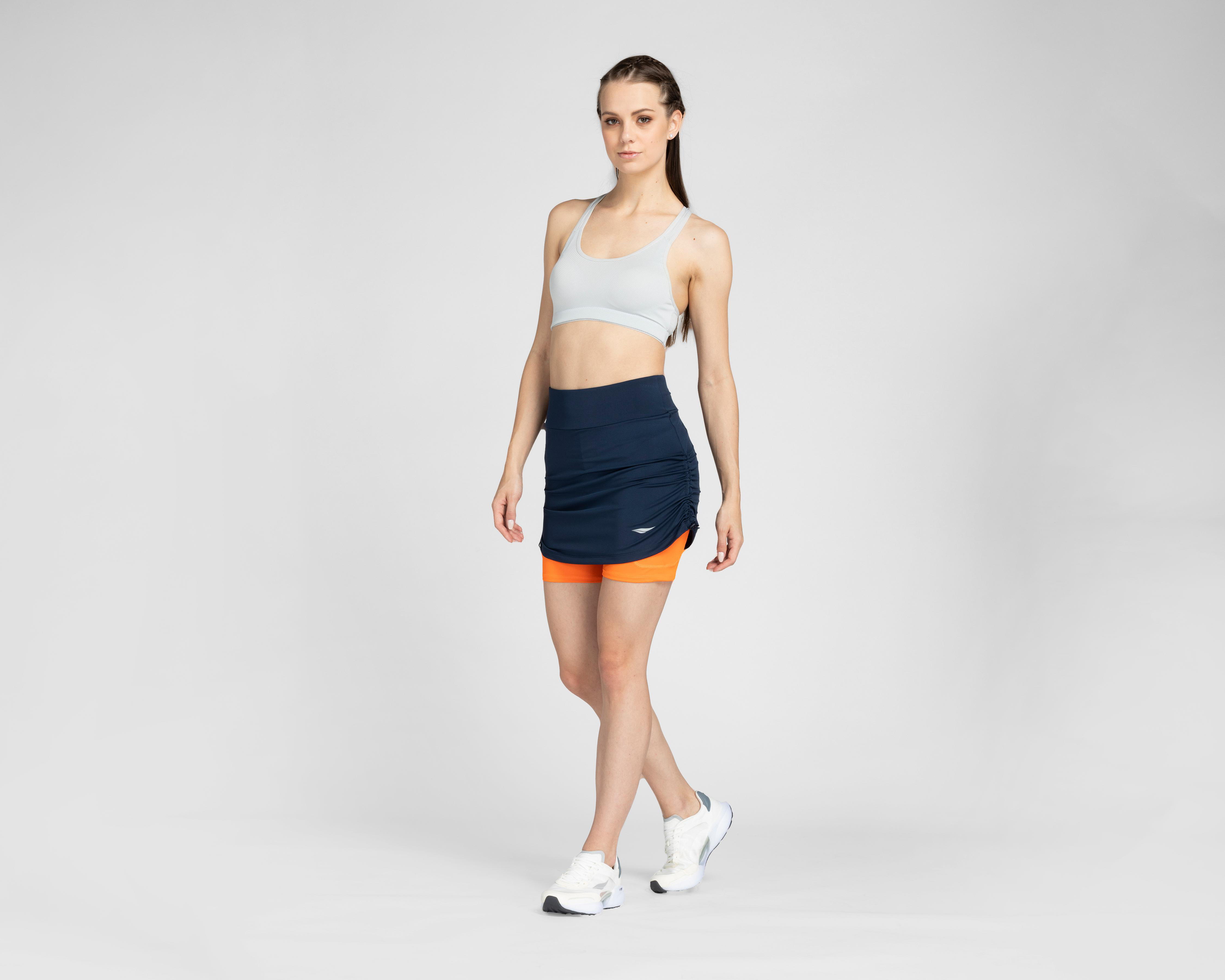 Foto 3 pulgar | Short Falda de Entrenamiento Sportline para Mujer