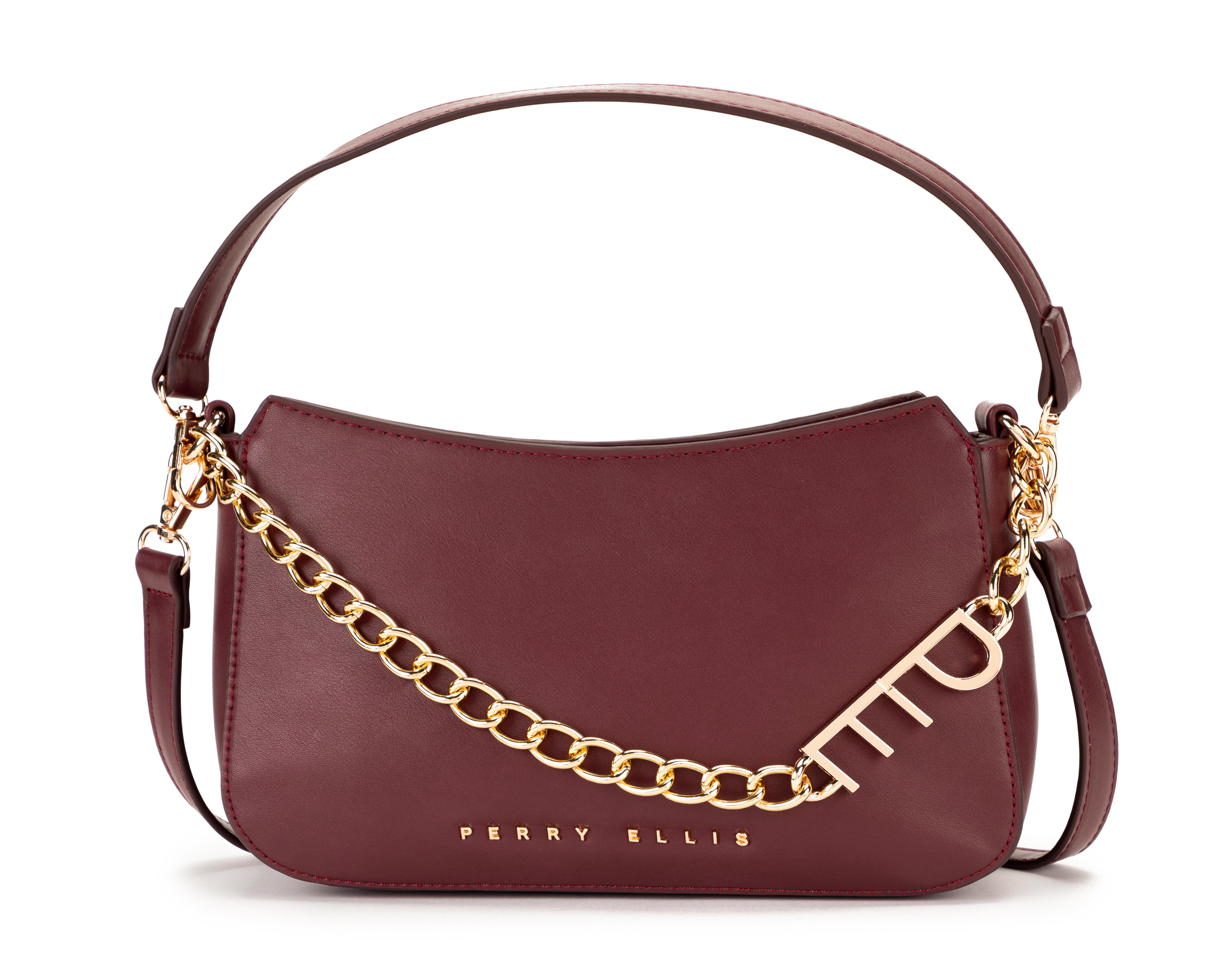 Foto 1 | Bolsa Cruzada Perry Ellis