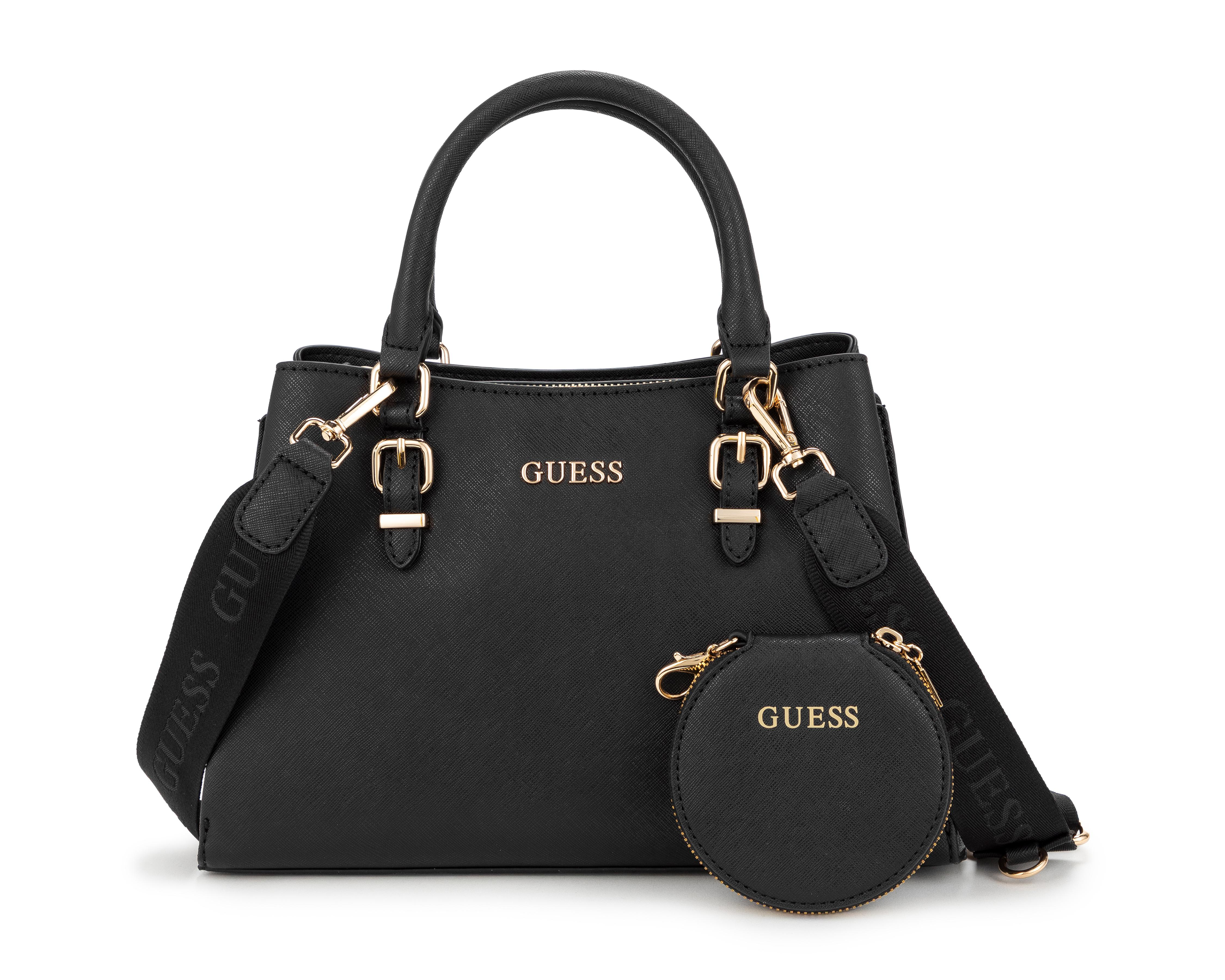 Foto 2 pulgar | Bolsa de Hombro Guess Aegnus Satchel con Monedero
