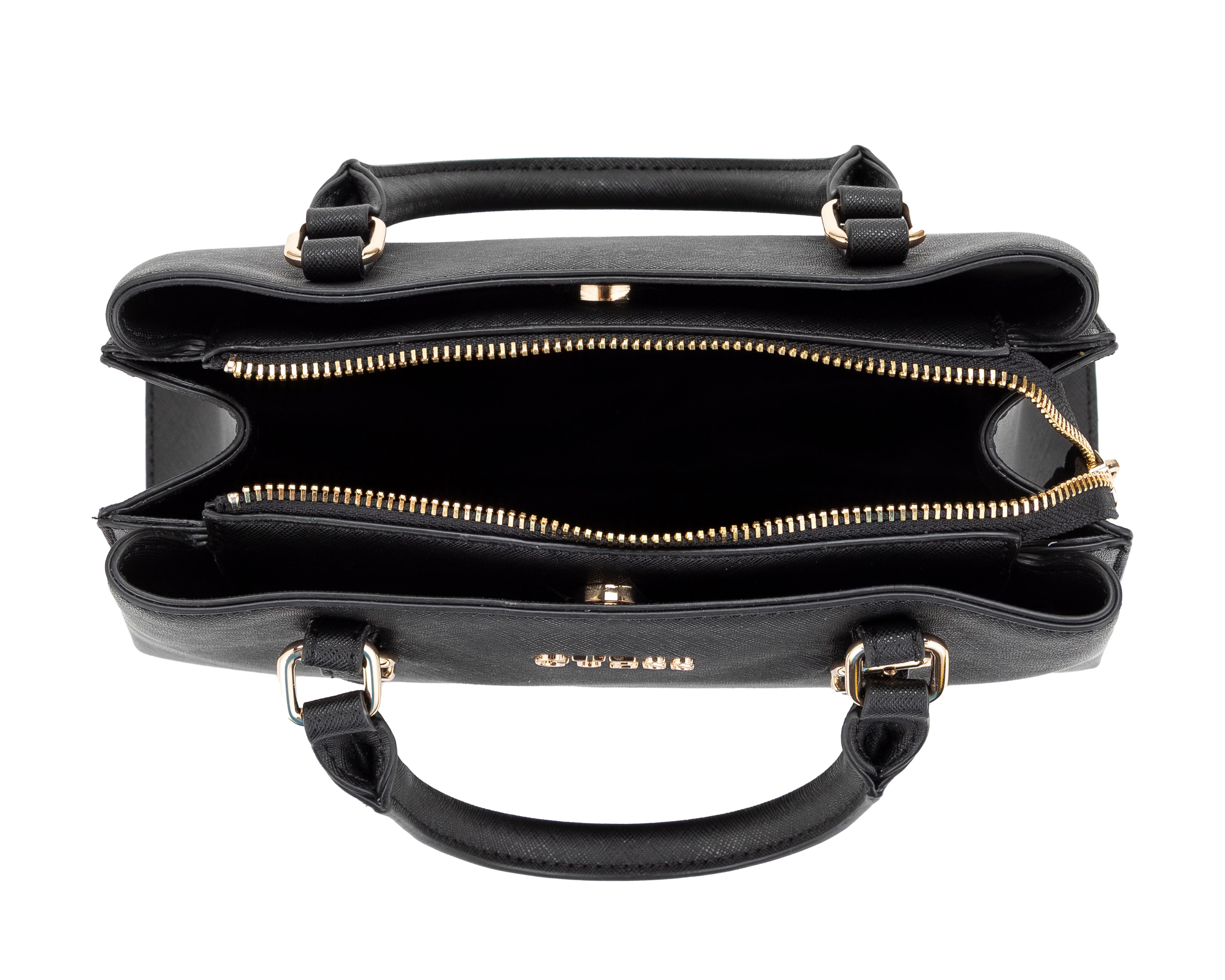Foto 6 pulgar | Bolsa de Hombro Guess Aegnus Satchel con Monedero
