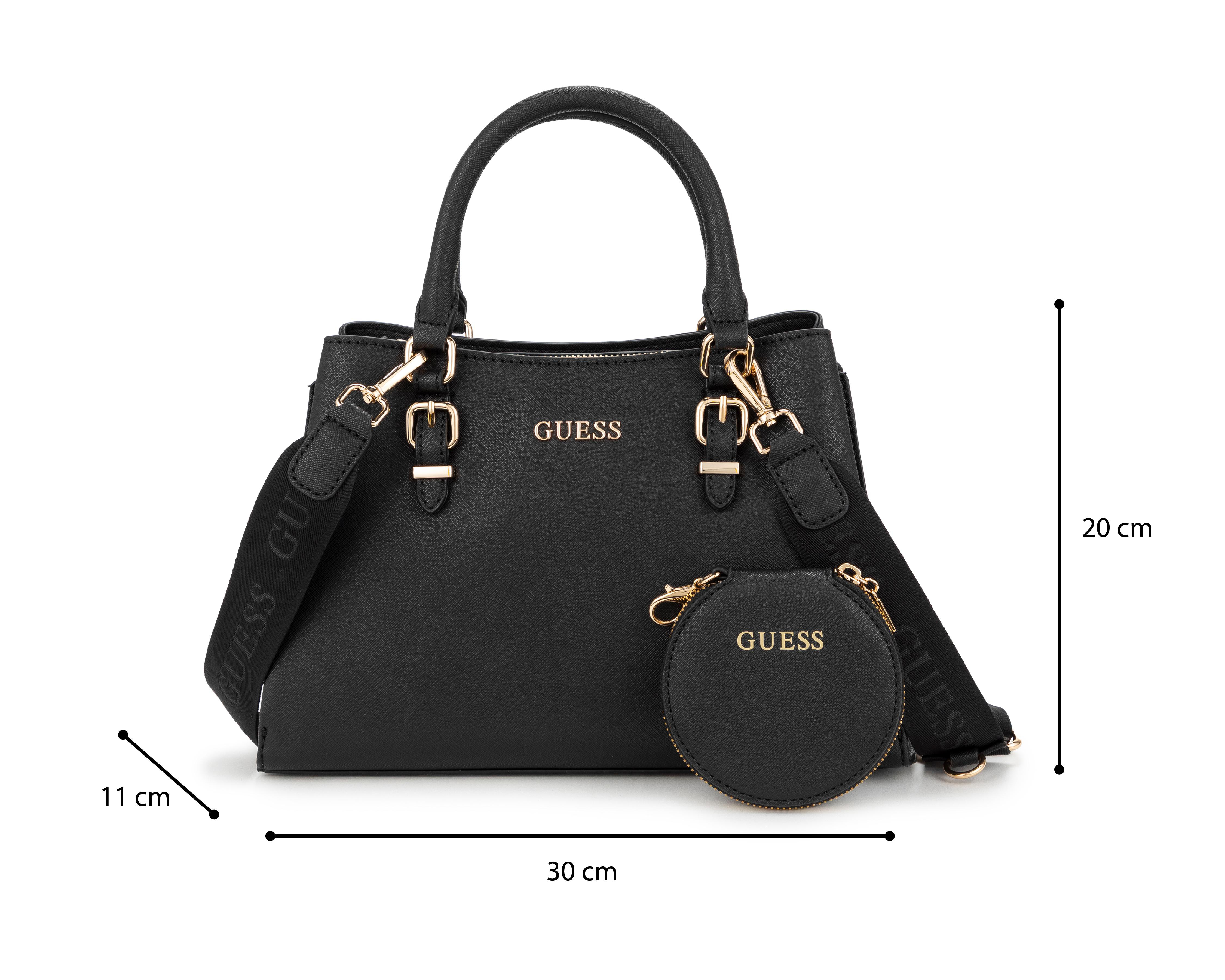 Foto 6 | Bolsa de Hombro Guess Aegnus Satchel con Monedero
