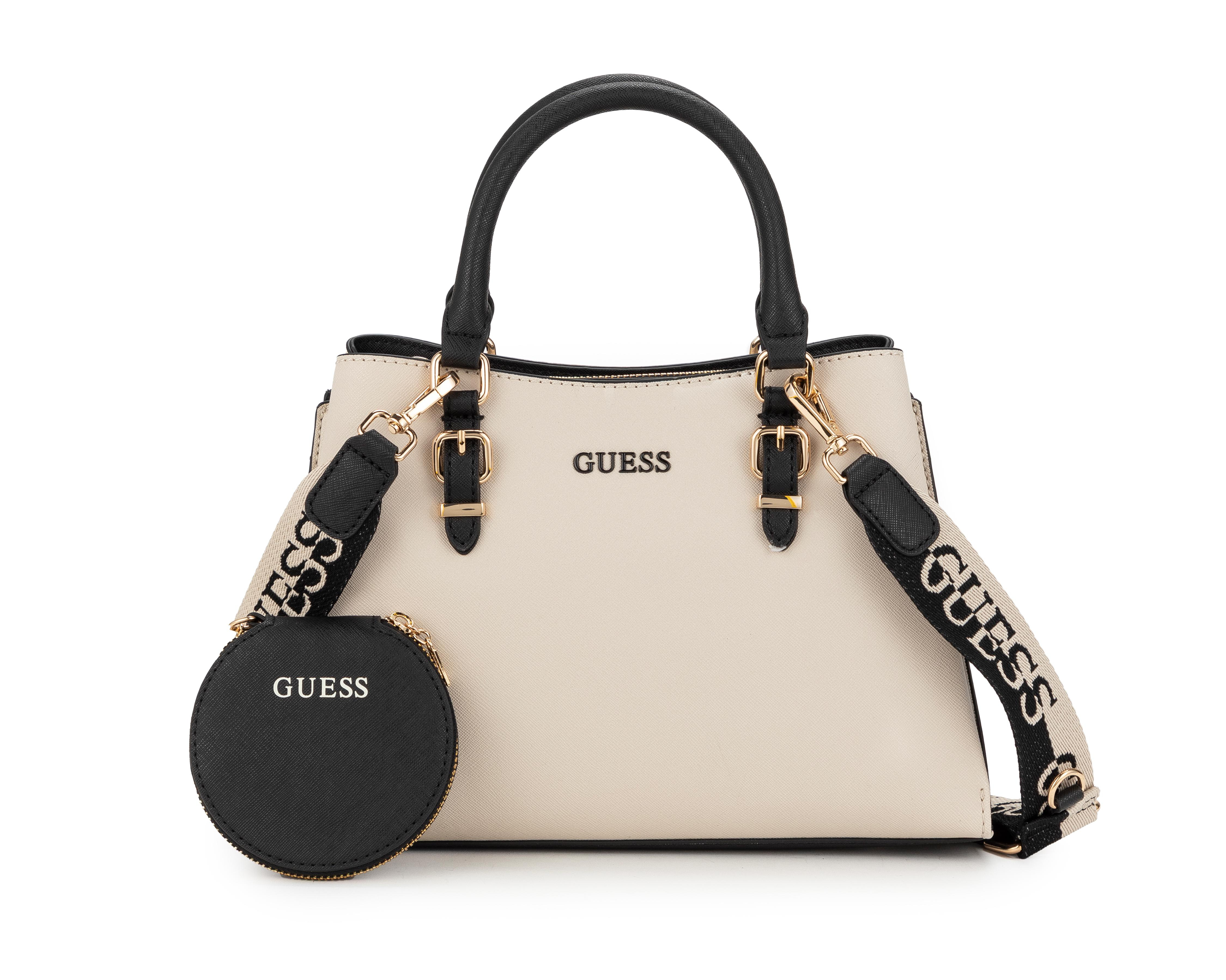 Foto 2 pulgar | Bolsa de Hombro Guess Aegnus Satchel con Monedero