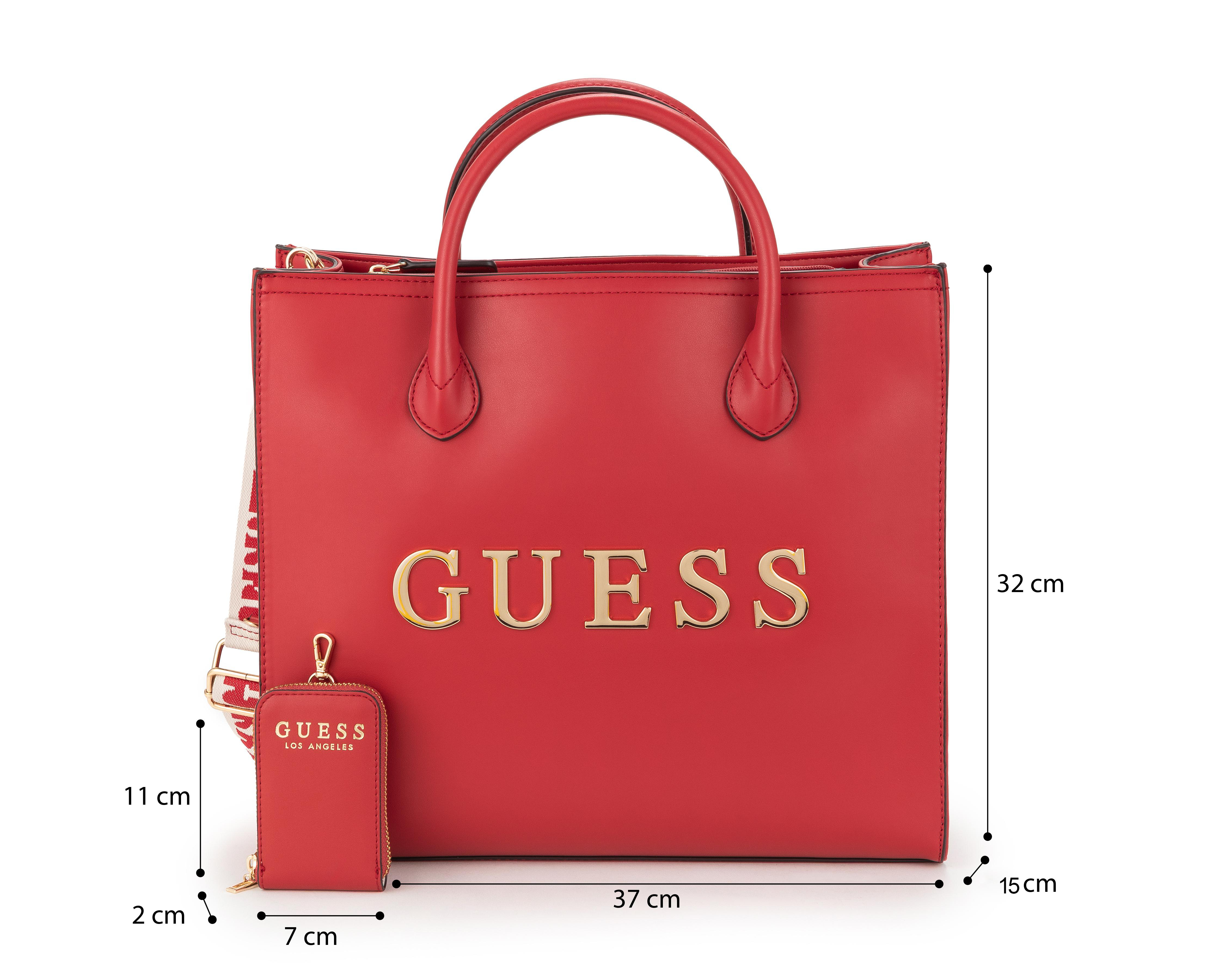 Foto 6 | Bolsa de Hombro Guess con Monedero