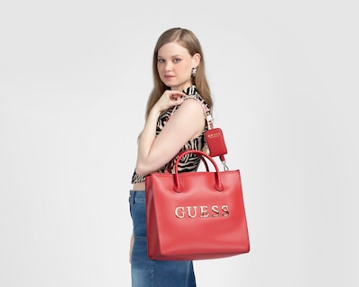 Foto 7 | Bolsa de Hombro Guess con Monedero