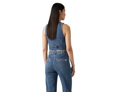 Foto 2 | Chaleco de Mezclilla con Botones Levi's para Mujer