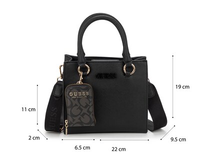 Foto 6 | Bolsa de Mano Guess Zinnia con Monedero