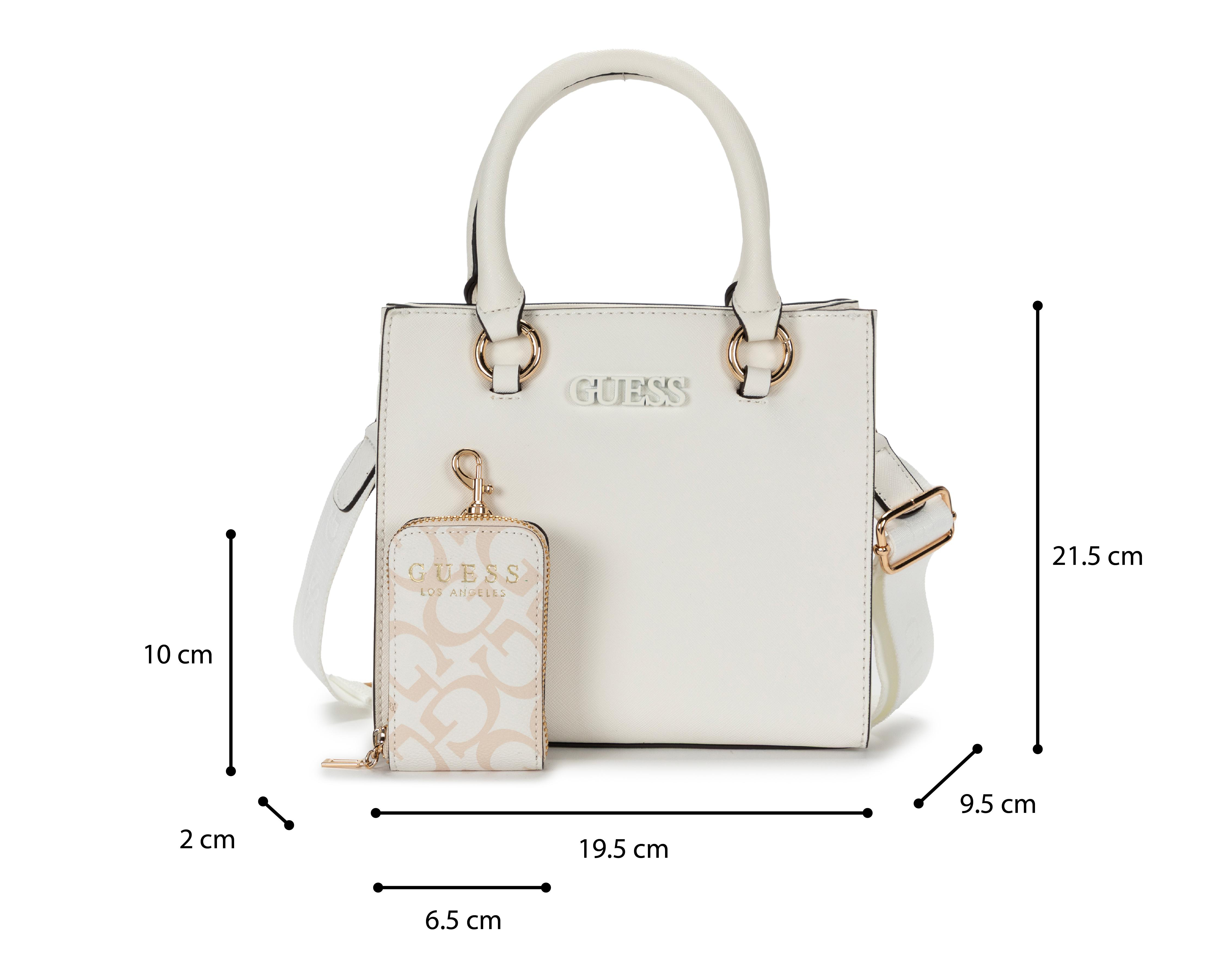 Foto 7 pulgar | Bolsa de Mano Guess Zinnia con Monedero