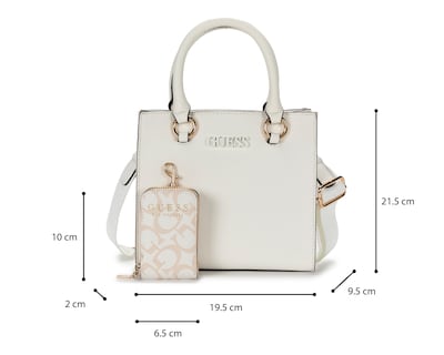 Foto 6 | Bolsa de Mano Guess Zinnia con Monedero