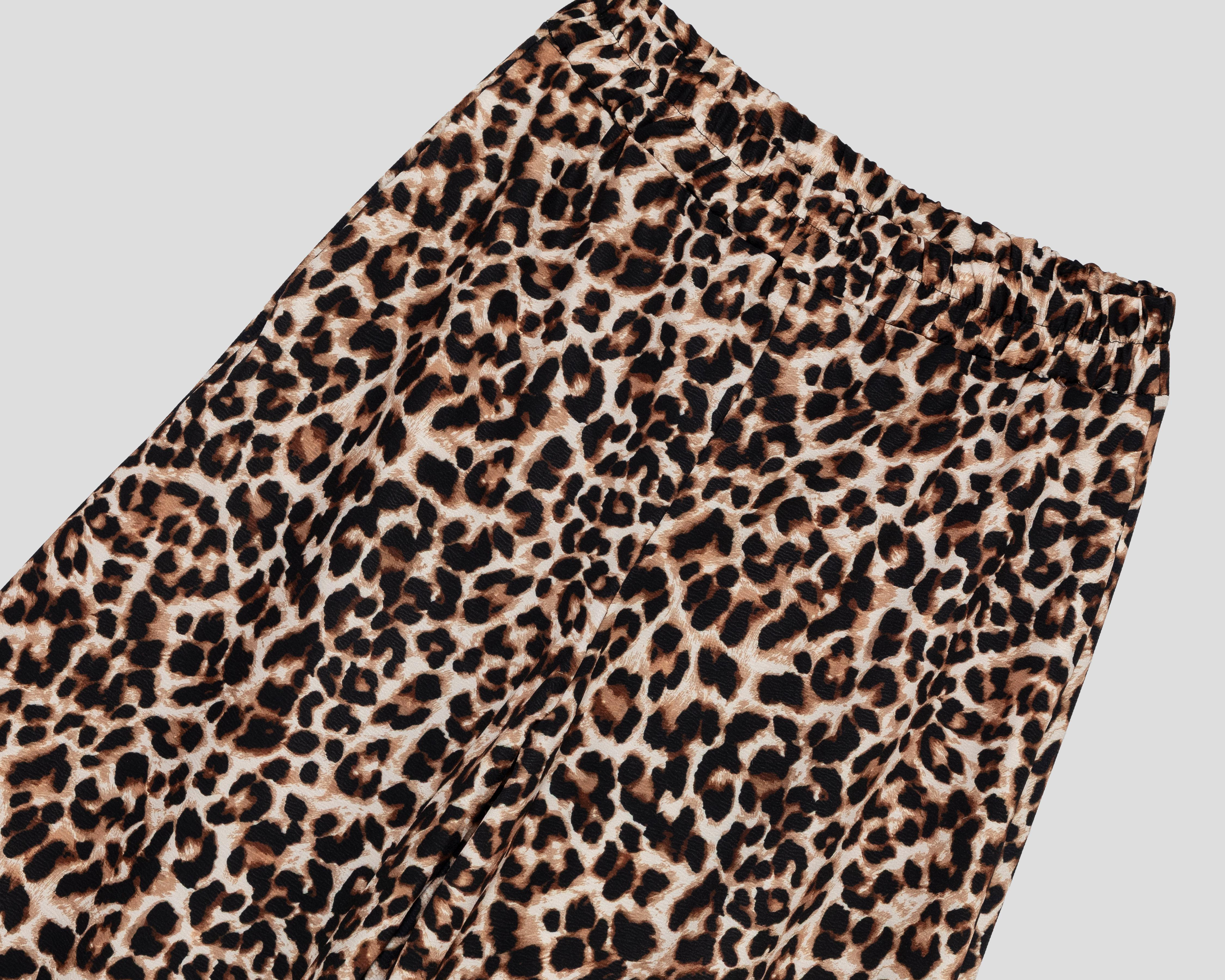 Foto 3 | Pantalón Ancho Strona Animal Print para Mujer