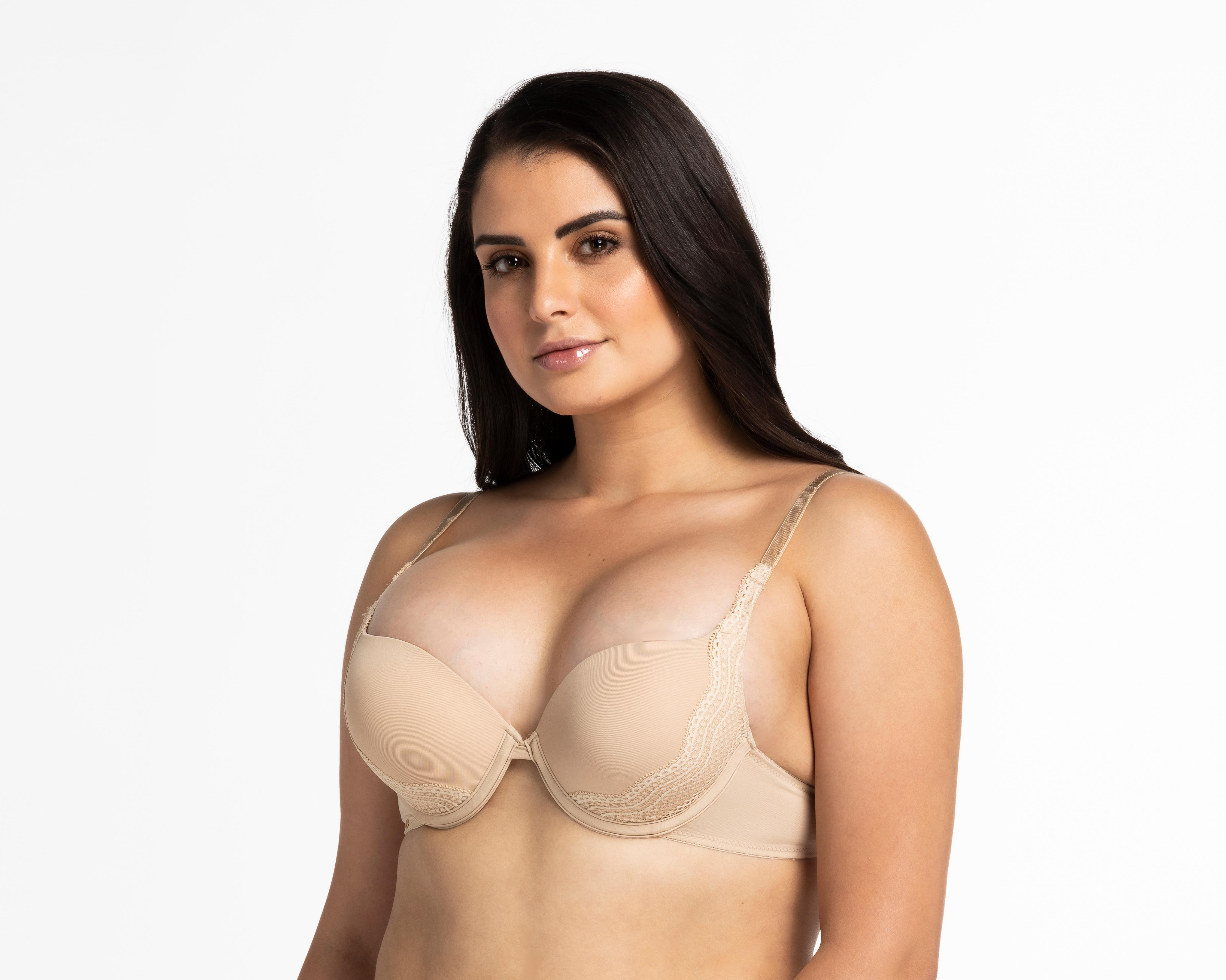 Foto 1 | Brasier con Encaje Vassarette Copa Completa para Mujer