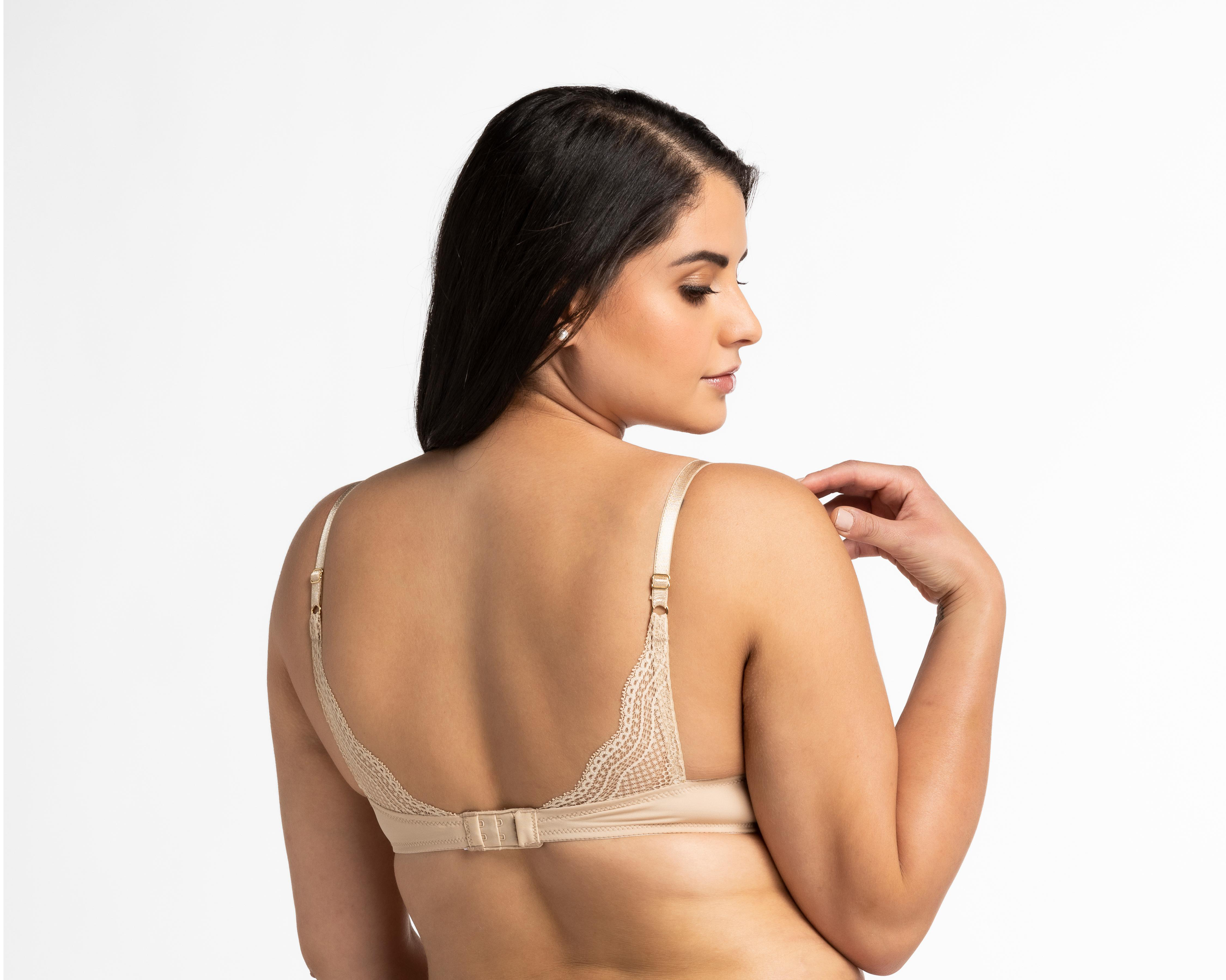 Foto 2 | Brasier con Encaje Vassarette Copa Completa para Mujer