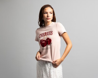Foto 2 | Playera Manga Corta Strona para Mujer