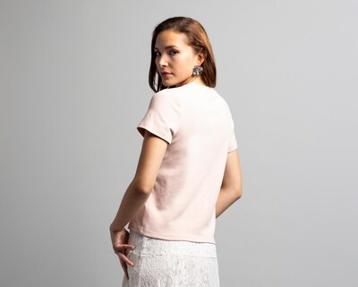 Foto 3 | Playera Manga Corta Strona para Mujer