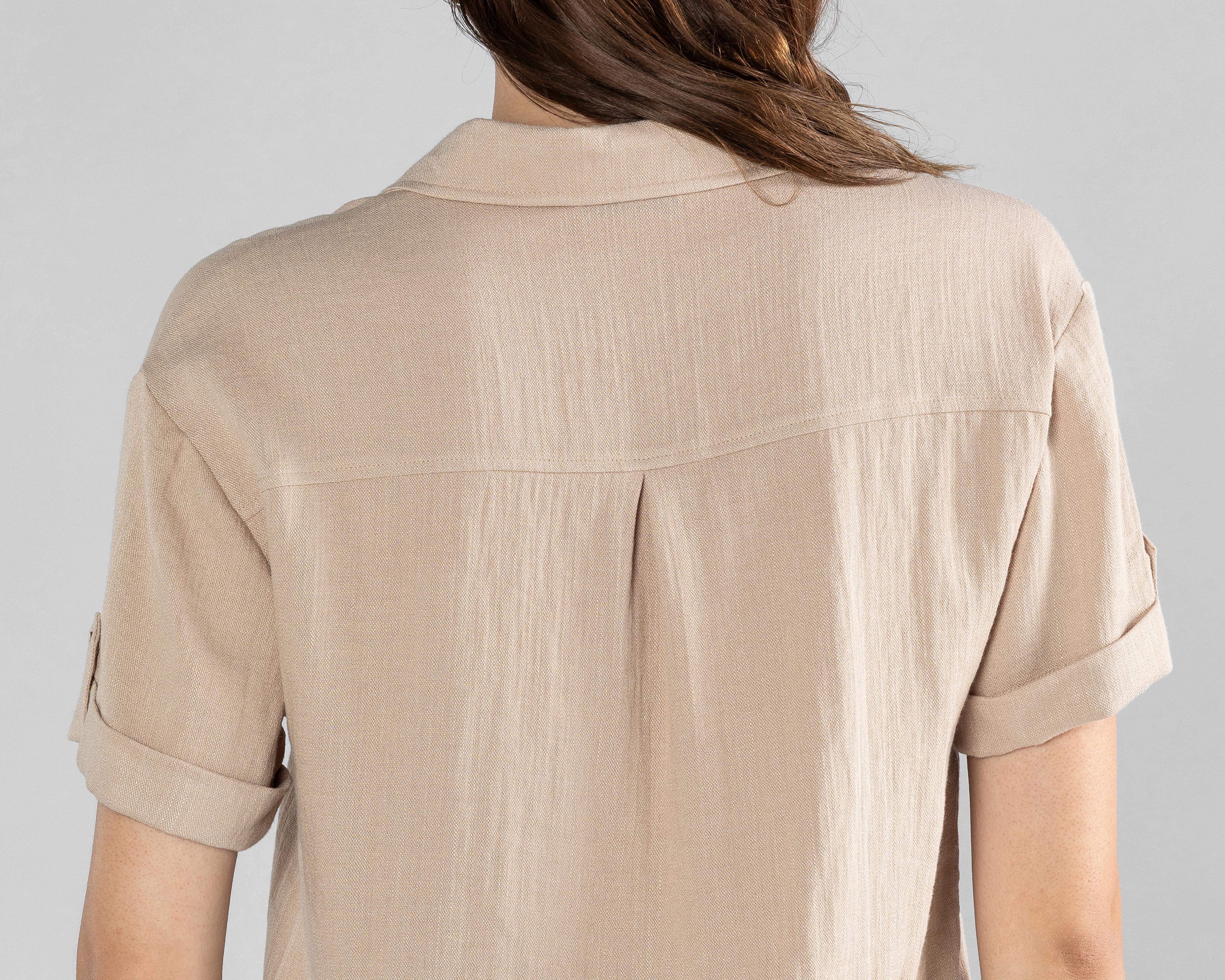 Foto 6 pulgar | Blusa Manga Corta Strona para Mujer