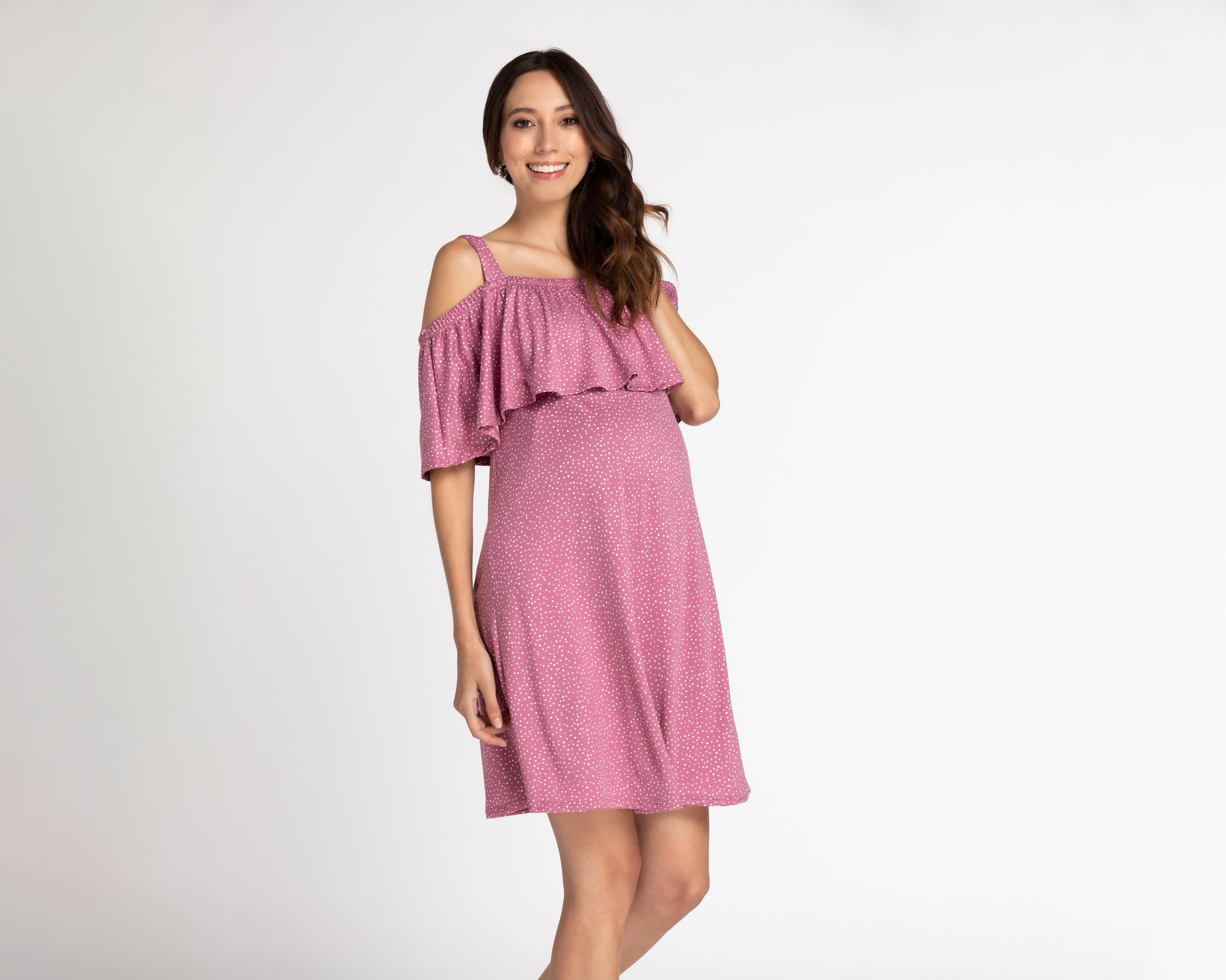 Foto 5 pulgar | Vestido de Maternidad Mamá Bella sin Mangas