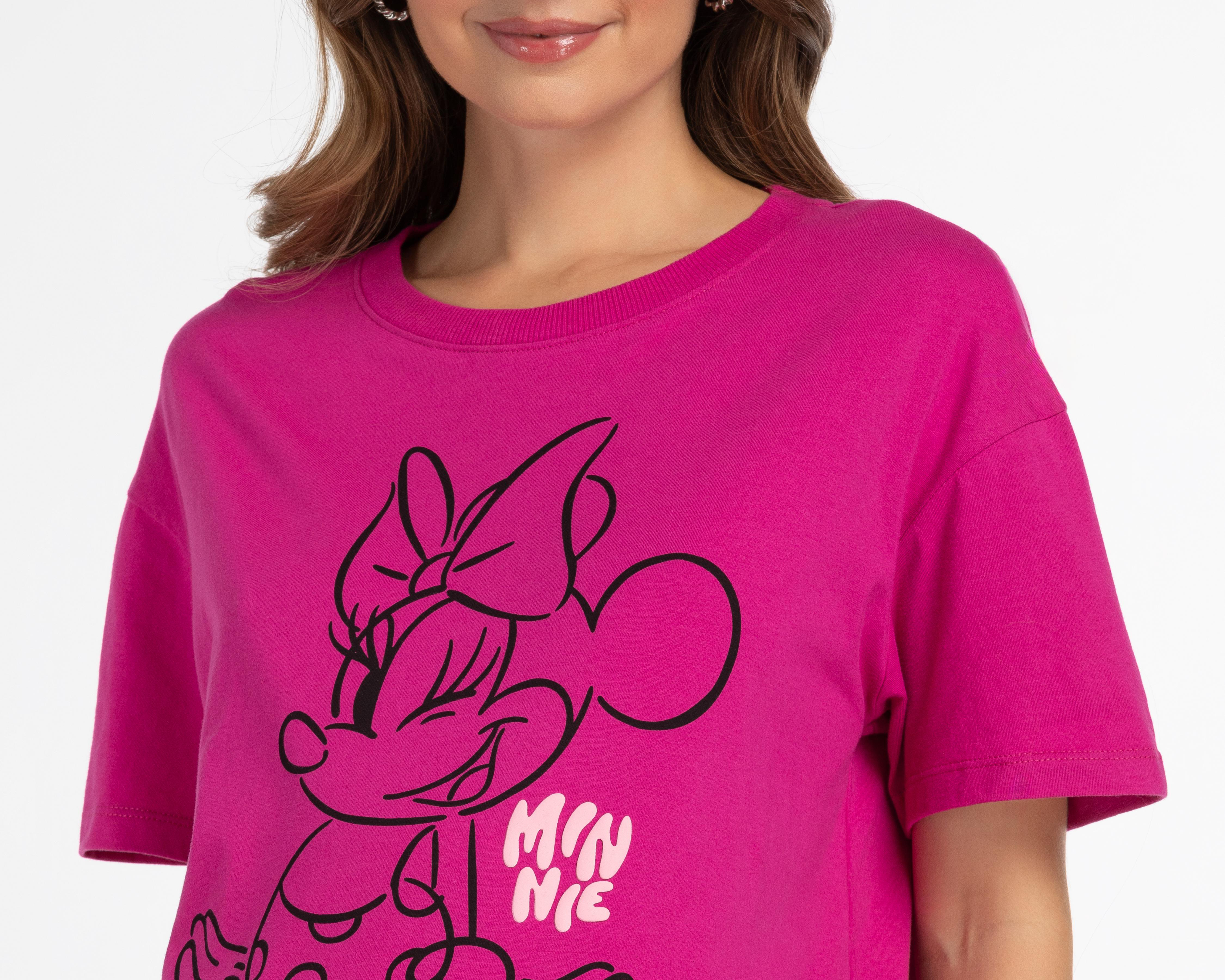 Foto 4 | Playera de Maternidad Disney Minnie Mouse Manga Corta