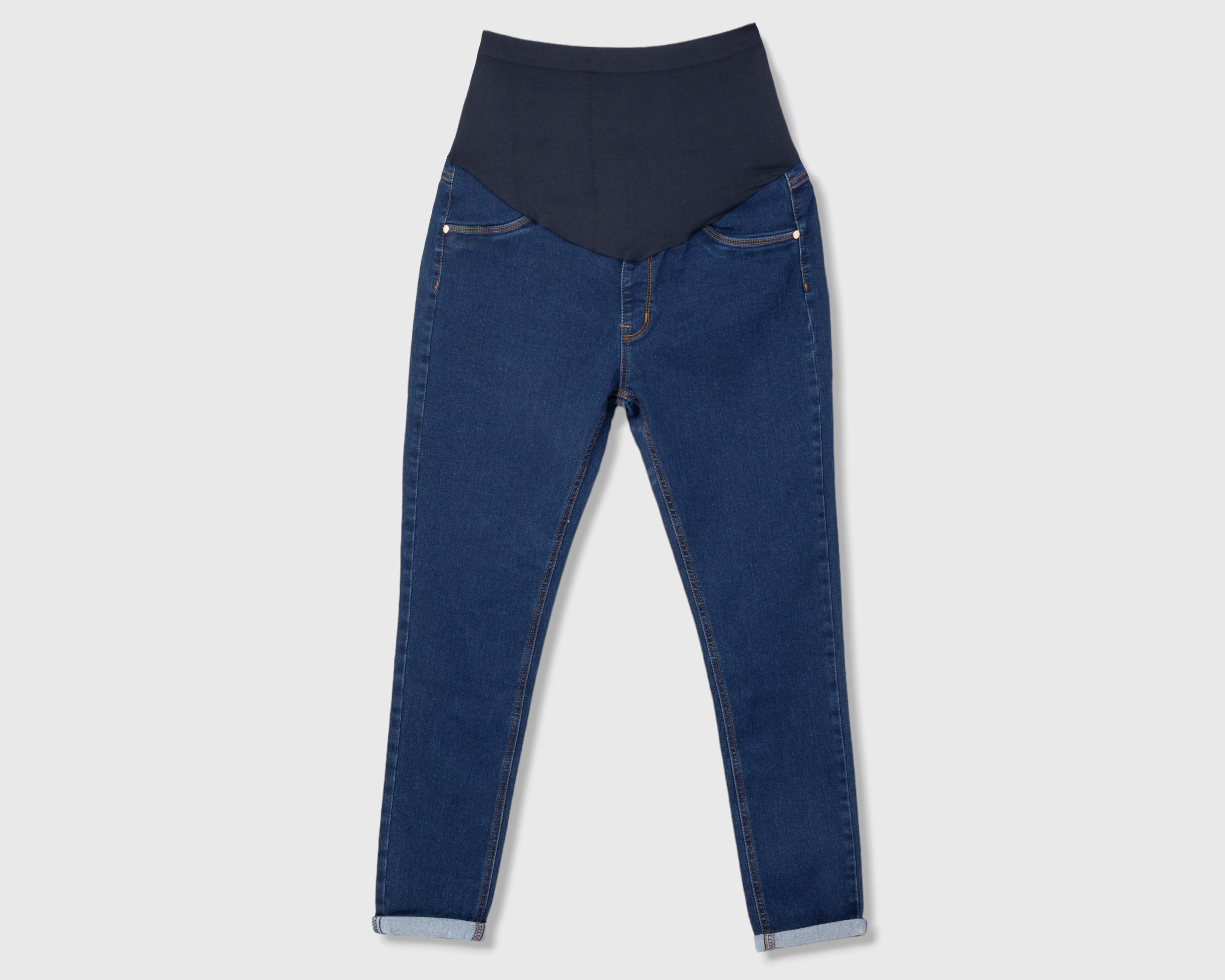 Foto 1 | Pantalón de Maternidad Mamá Bella Azul