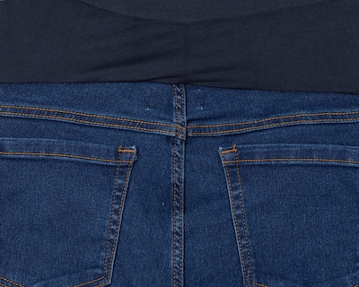 Foto 3 | Pantalón de Maternidad Mamá Bella Azul