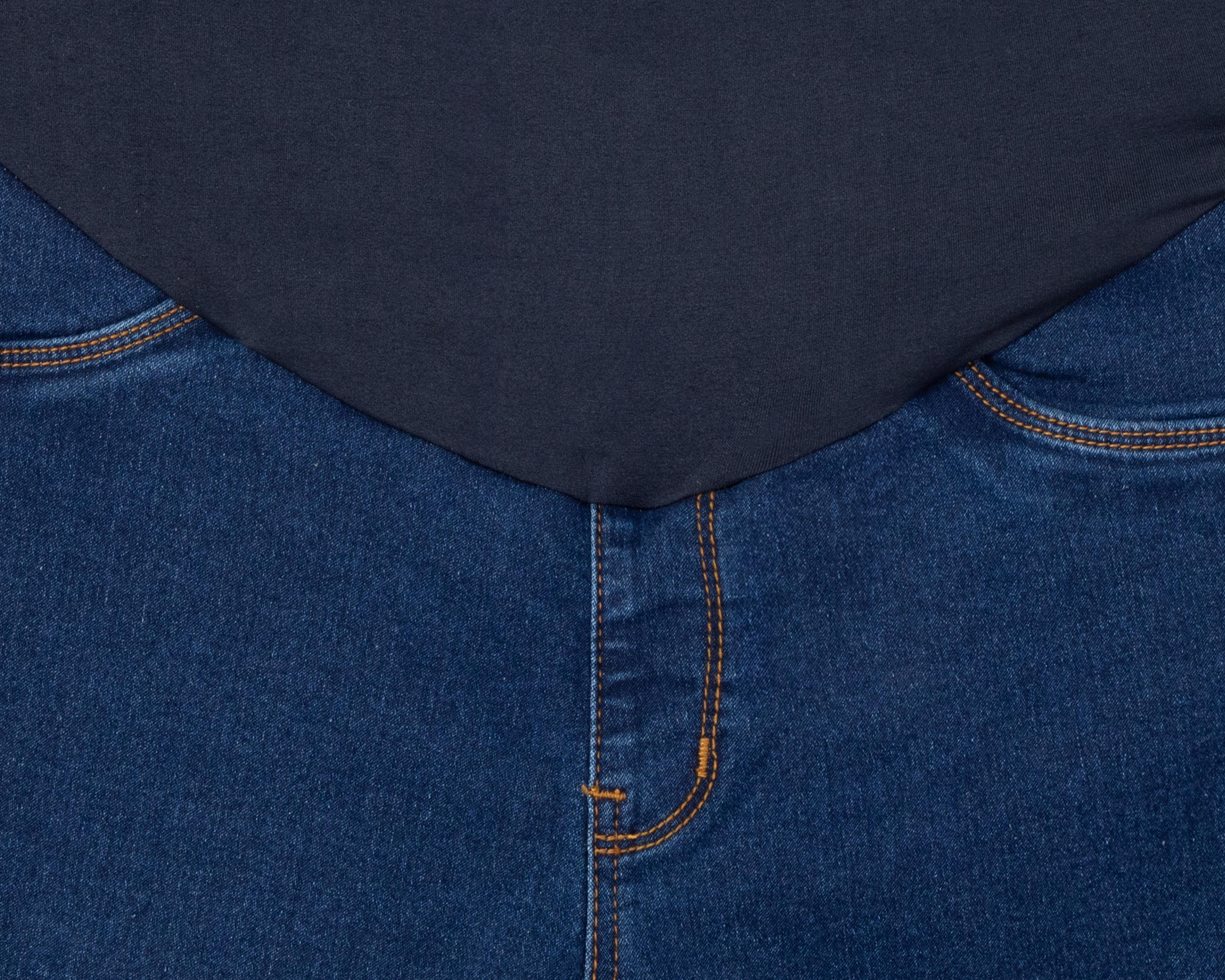 Foto 5 pulgar | Pantalón de Maternidad Mamá Bella Azul