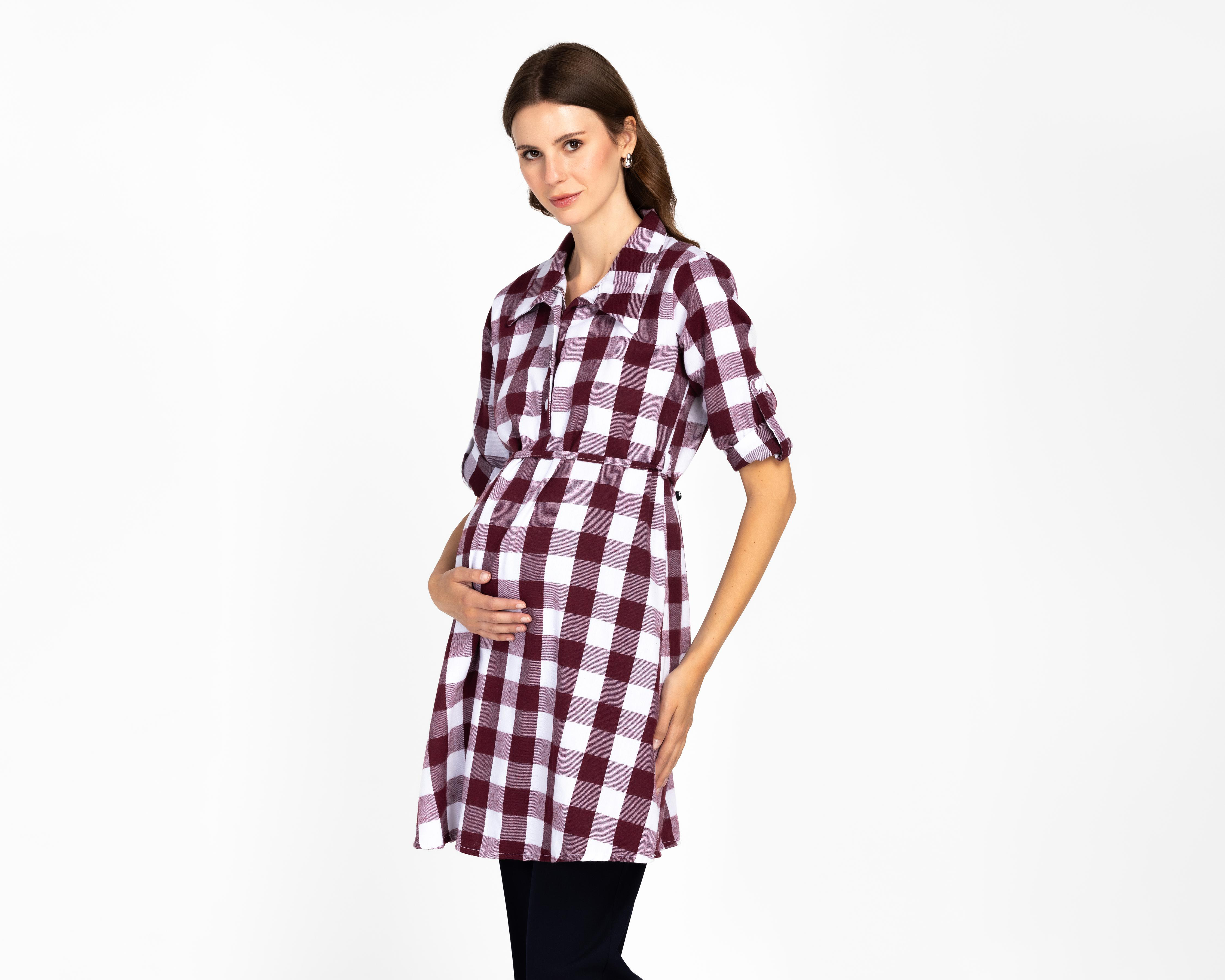 Foto 2 | Vestido de Maternidad Mam Maternity Estampado