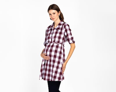 Foto 2 | Vestido de Maternidad Mam Maternity Estampado