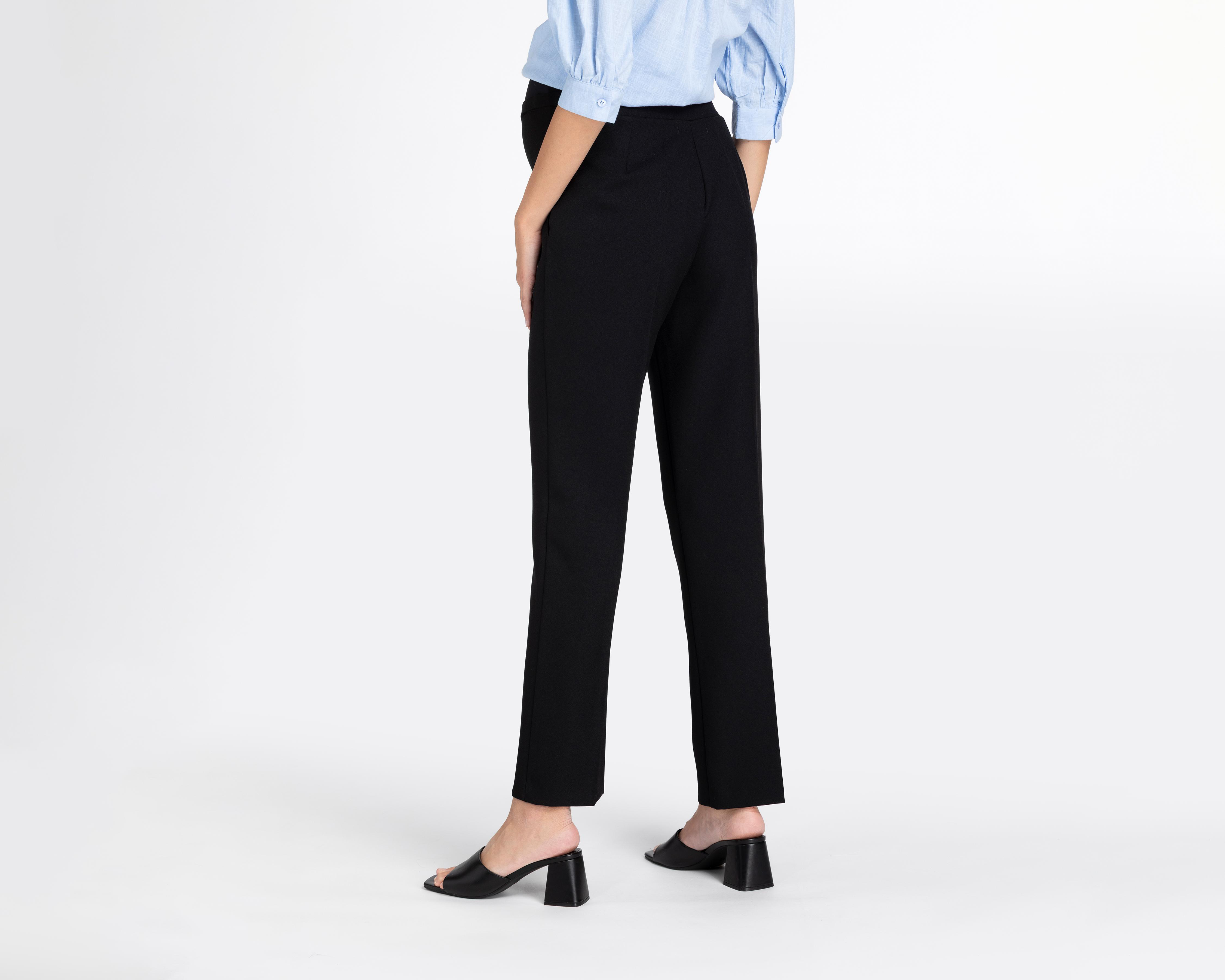 Foto 4 pulgar | Pantalón de Maternidad Mam Maternity Negro