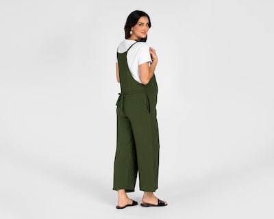 Foto 3 | Jumper de Maternidad Mam Maternity Verde con Tirantes