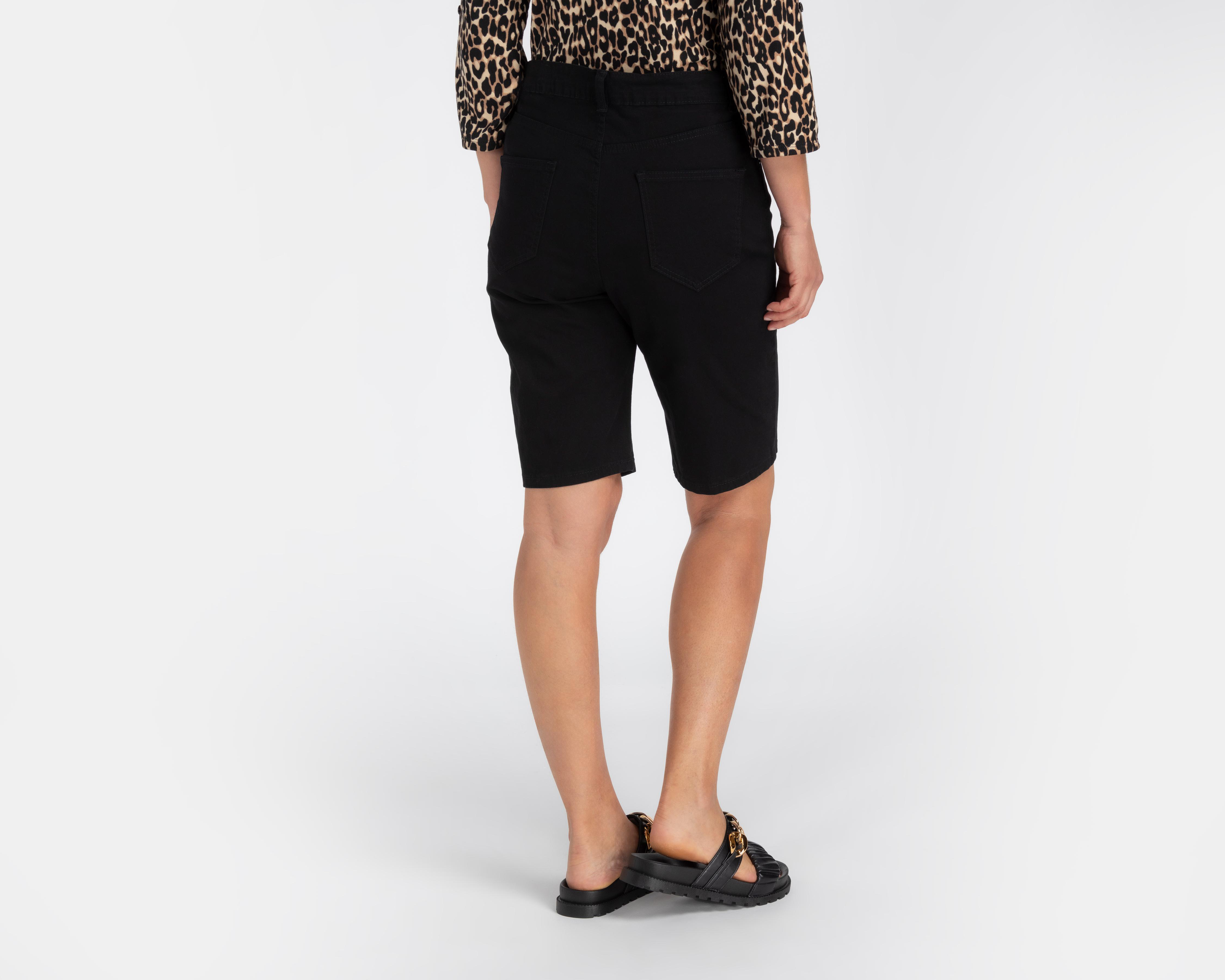 Foto 4 pulgar | Short Lady Sun Negro