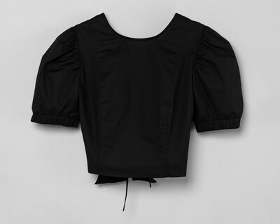 Foto 5 | Blusa Jennifer Lopez Manga de Farol con Escote en Espalda